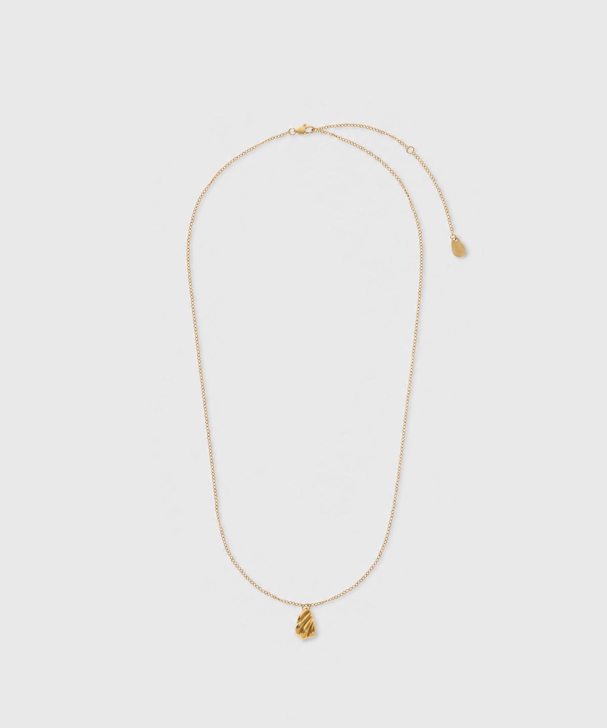 룩캐스트(LOOKAST) 쉘 펜던트 네크리스 / SHELL PENDANT NECKLACE_2colors