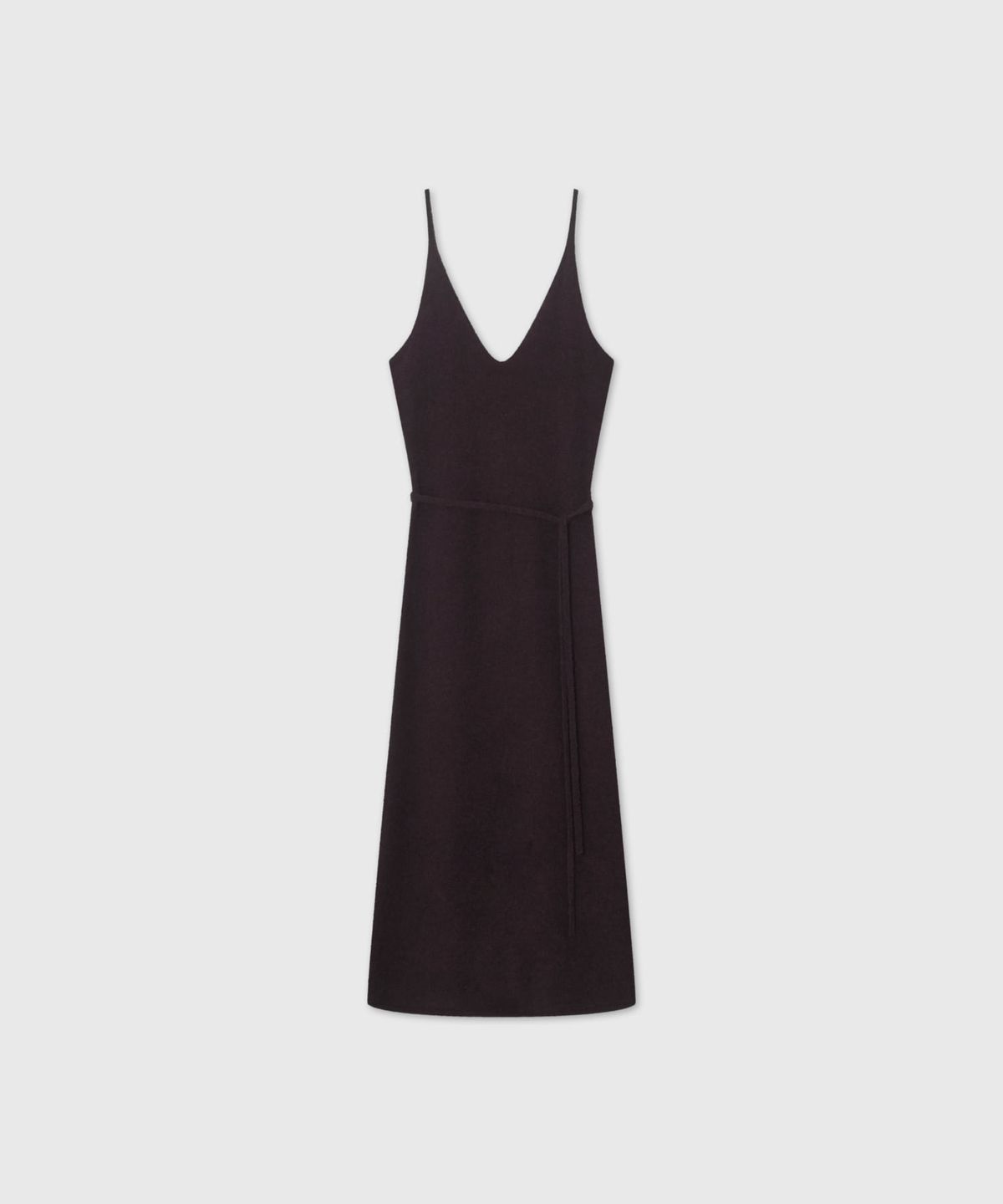 룩캐스트(LOOKAST) 모헤어 레이어드 니트 드레스_퍼플 / MOHAIR LAYERED KNIT DRESS_PURPLE