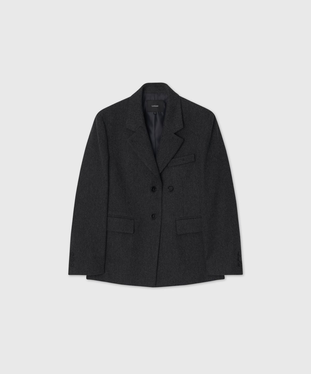 룩캐스트(LOOKAST) 울 투웨이 테일러드 재킷 / WOOL 2-WAY TAILORED JACKET_2colors