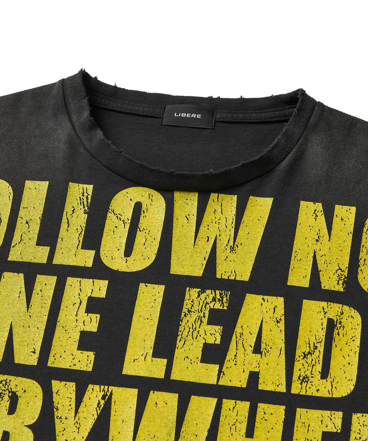 리베레(LIBERE) NO FOLLOW LONG SLEEVE T-SHIRT / BLACK