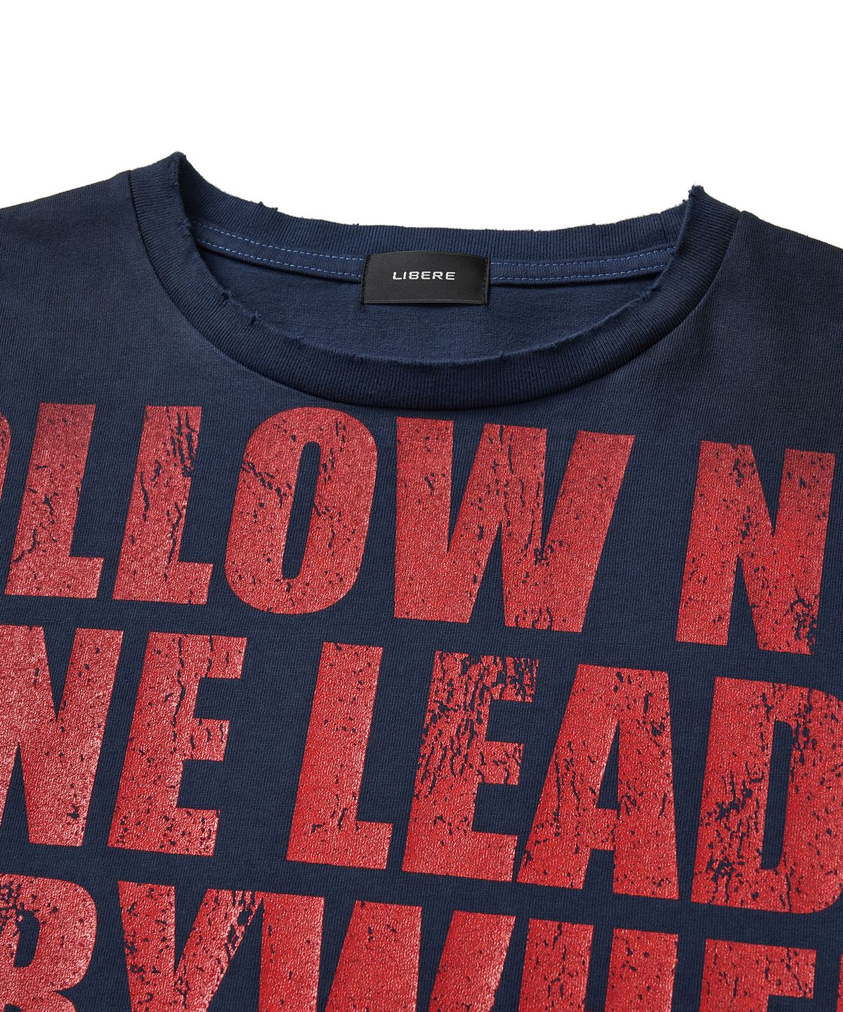 리베레(LIBERE) NO FOLLOW LONG SLEEVE T-SHIRT / BLUE