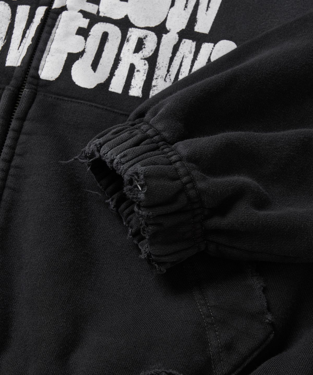 리베레(LIBERE) FULL SPEED ZIP HOODIE / BLACK