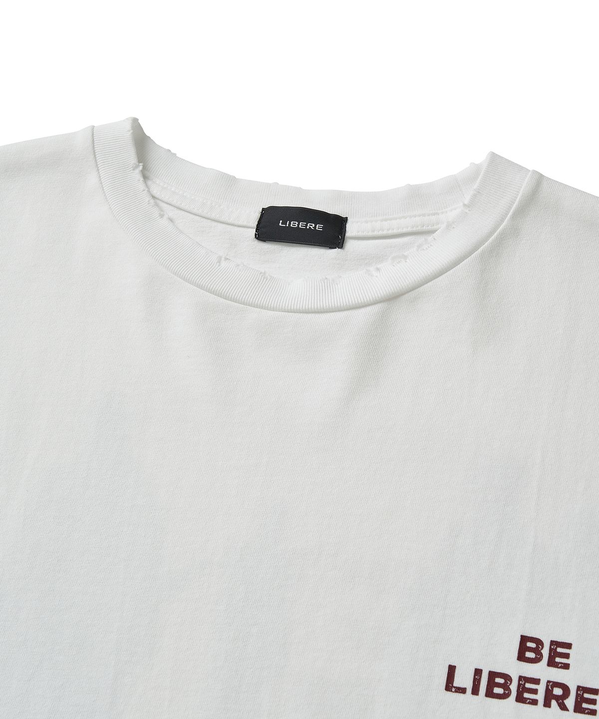 리베레(LIBERE) CROWD T-SHIRT / WHITE