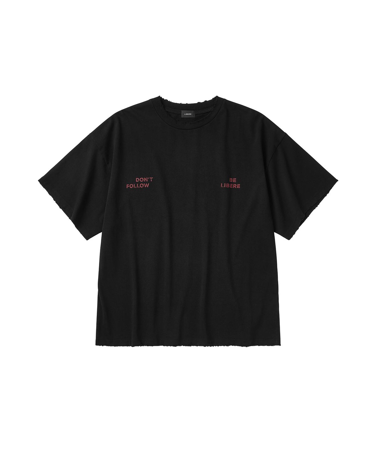 리베레(LIBERE) CROWD T-SHIRT / BLACK