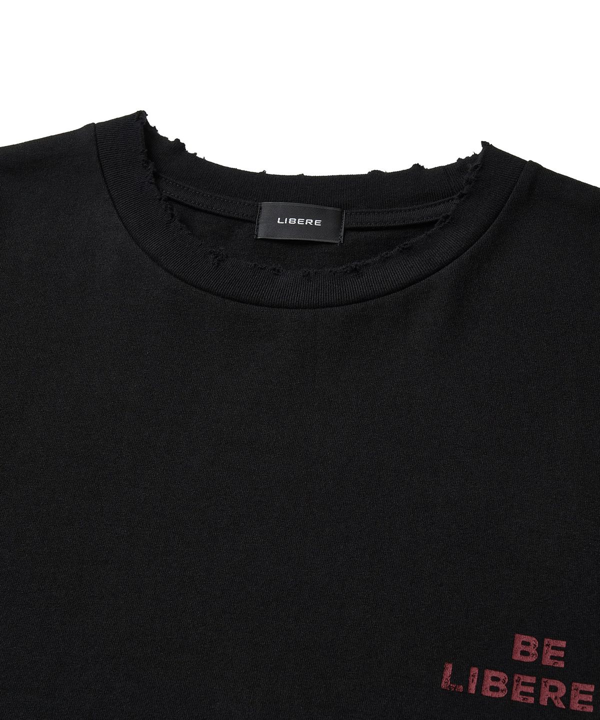 리베레(LIBERE) CROWD T-SHIRT / BLACK