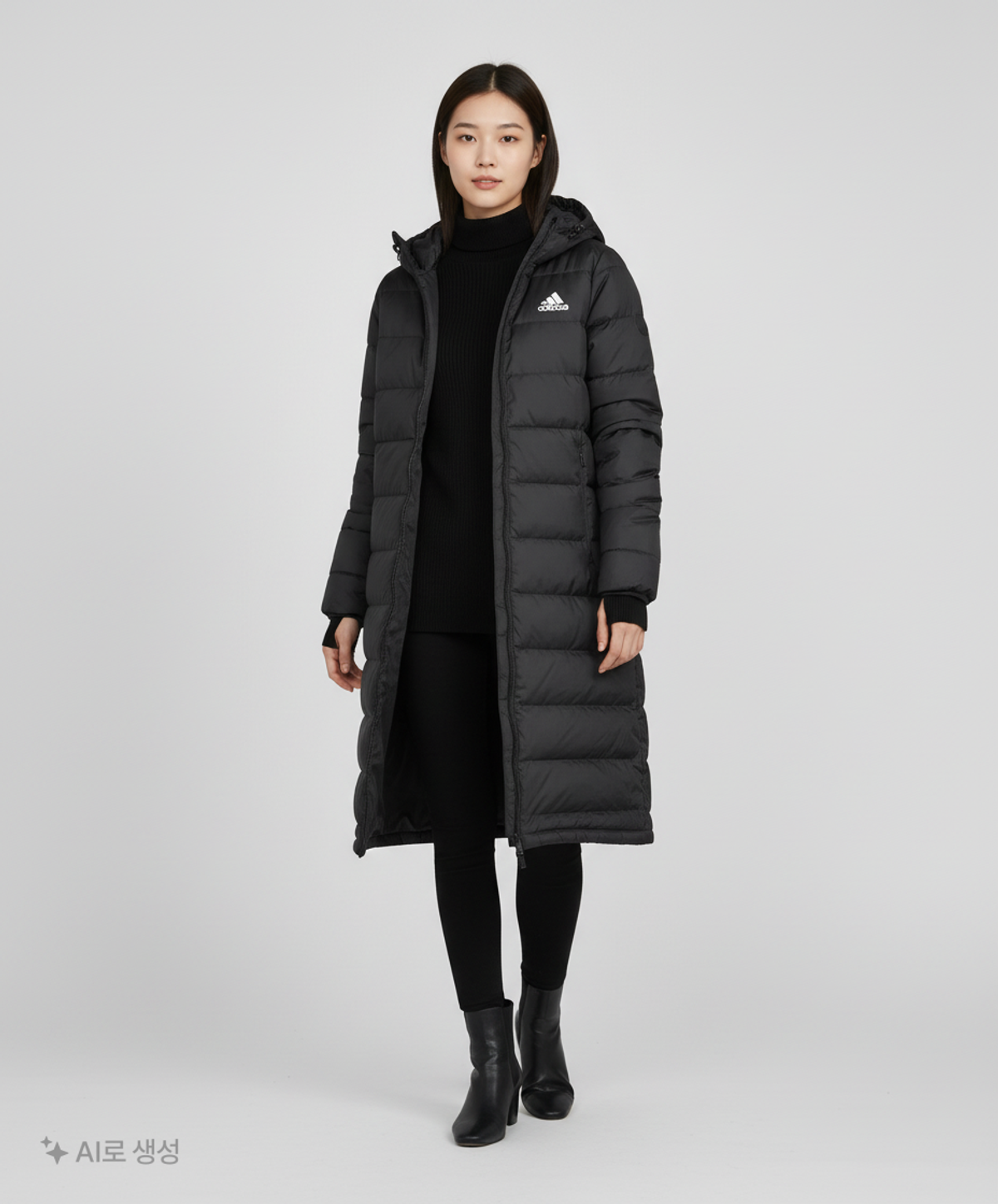아디다스(ADIDAS) 롱 패딩/롱 헤비 아우터 90
