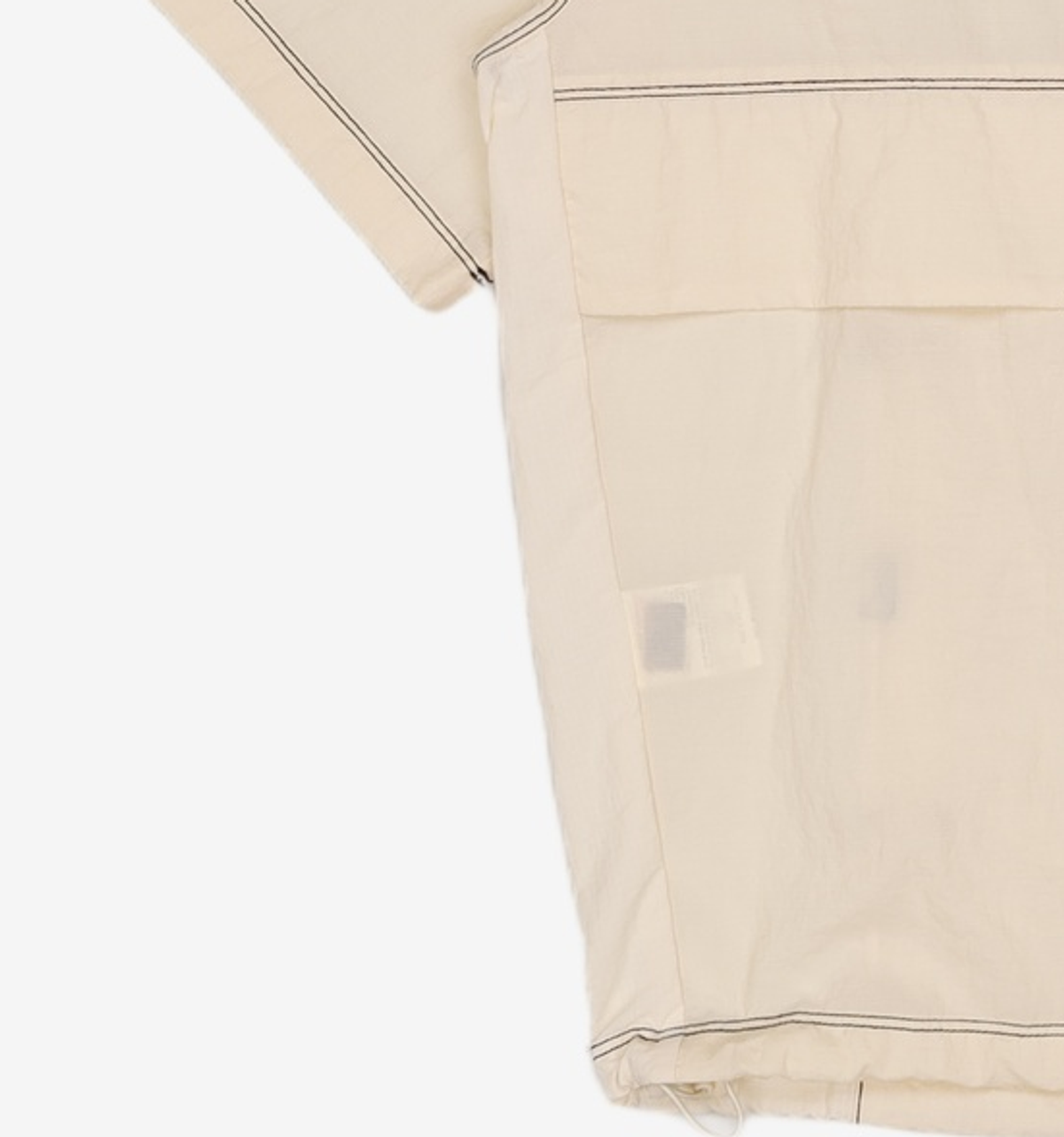 엄브로(UMBRO) 크리스피타슬란 반팔 스탠넥 아노락 베이지(UO321CWT74) 100
