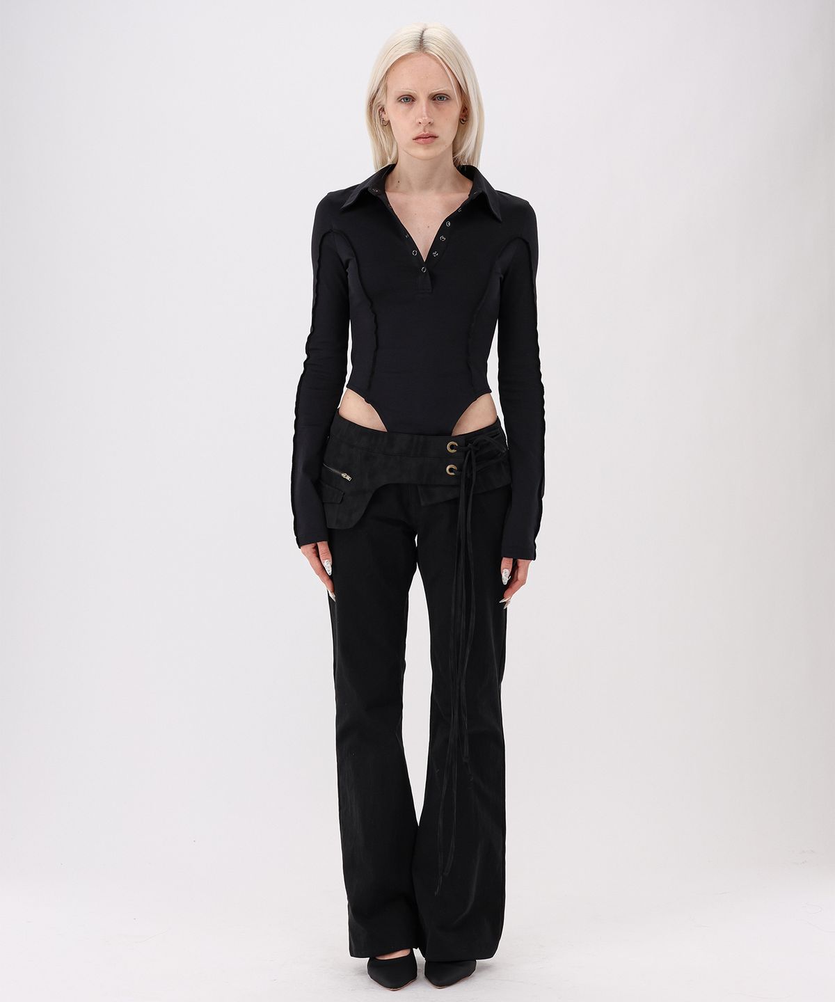 녹타브(NOCTAVE) Pocket Skirt Belt