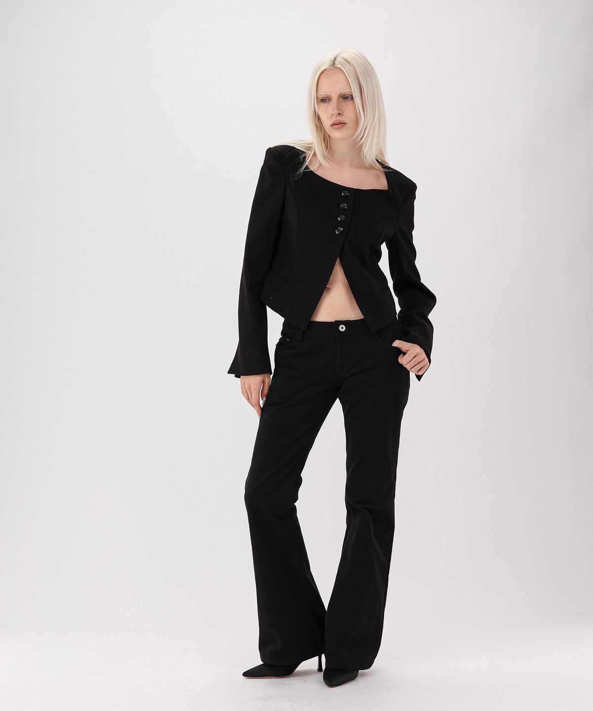 녹타브(NOCTAVE) Basic Lowrise Pants