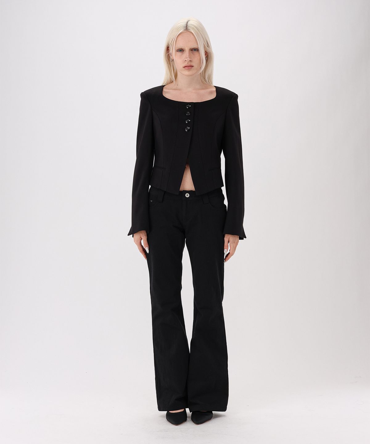 녹타브(NOCTAVE) Basic Lowrise Pants