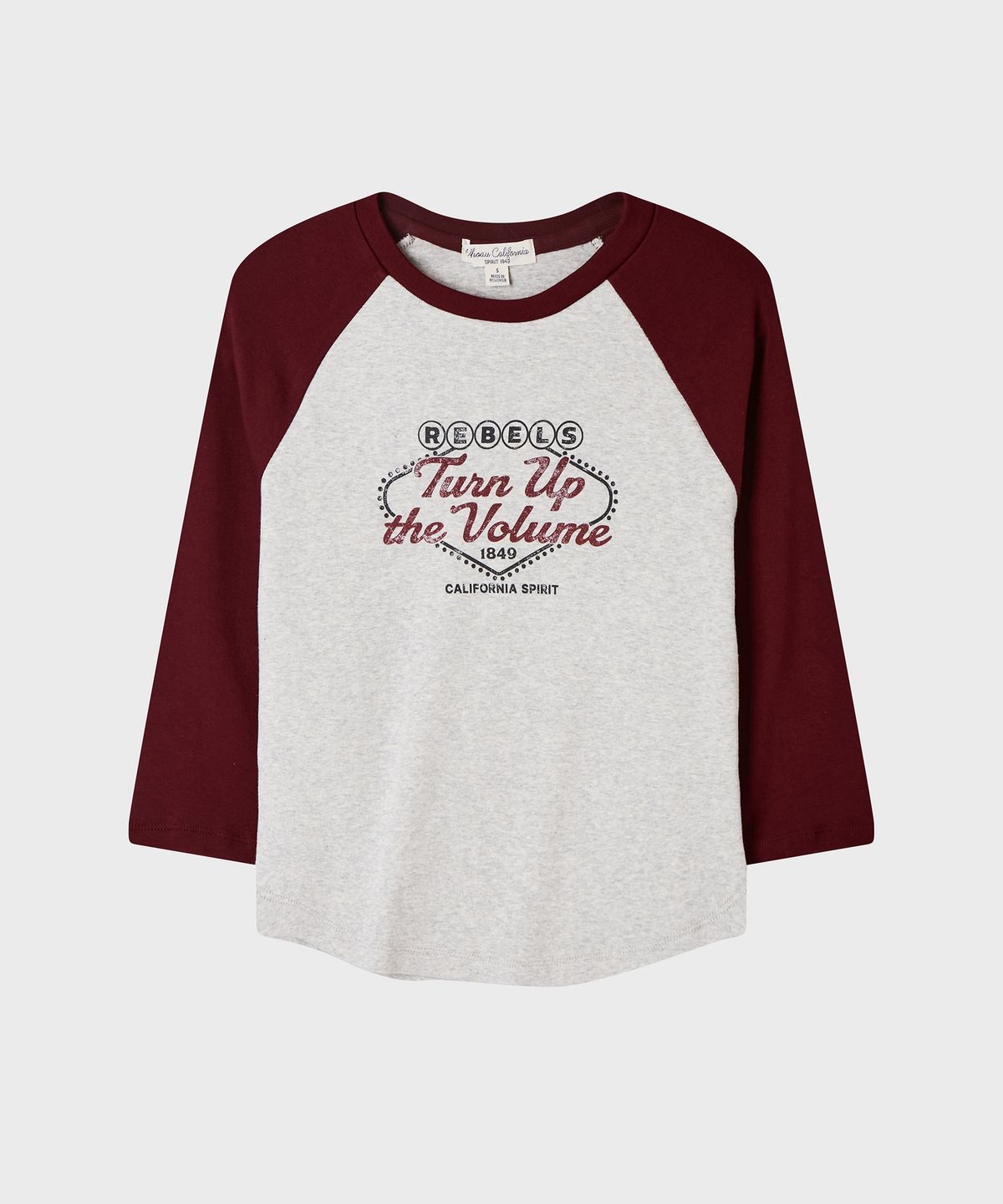후아유(WHO.A.U) Vintage Raglan 3/4 Sleeve T-shirt(F) / WHLAG3723F