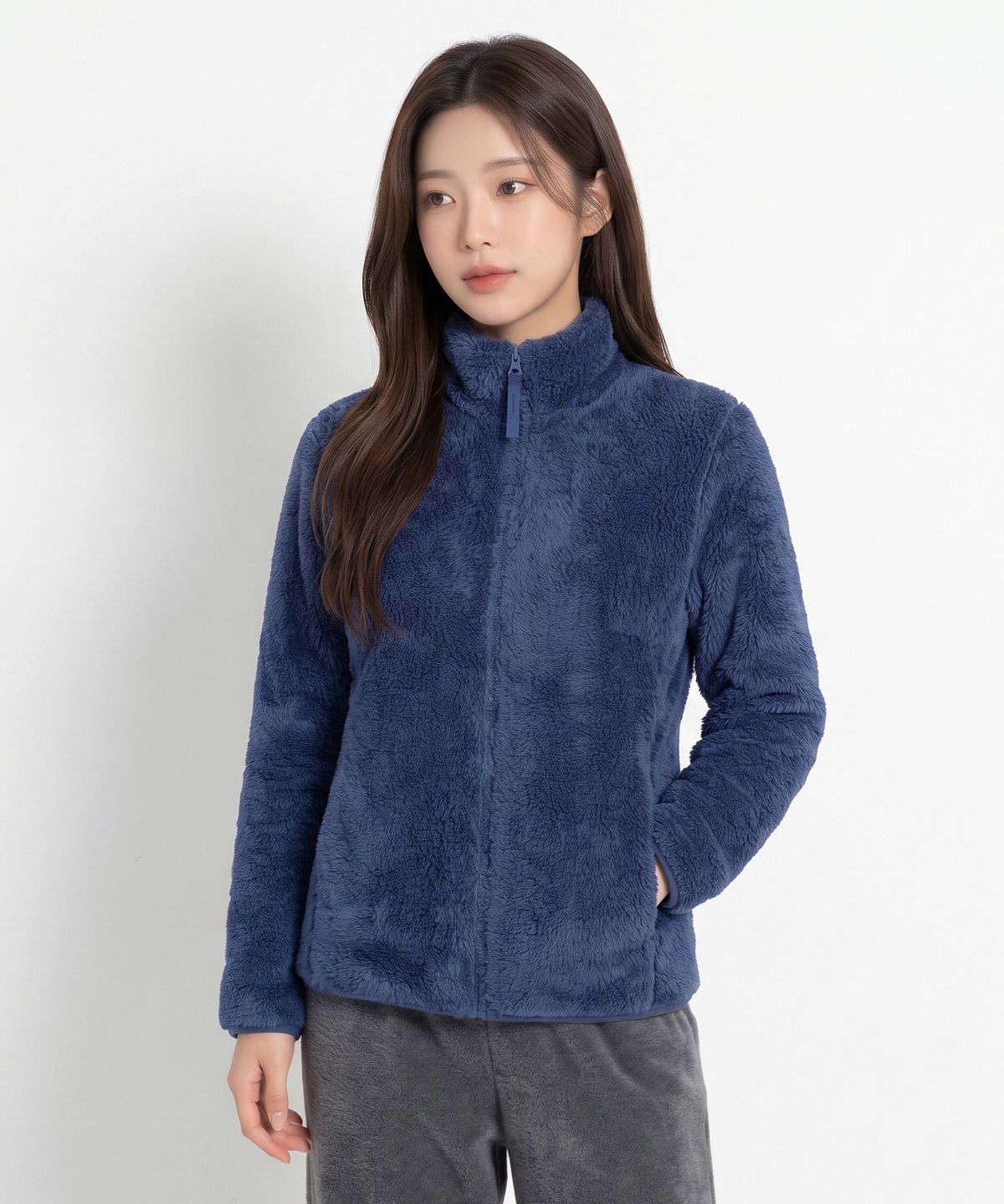 투엘라(2ELA) 여성 윈터페어리 퍼플리스 자켓 8 Colors
