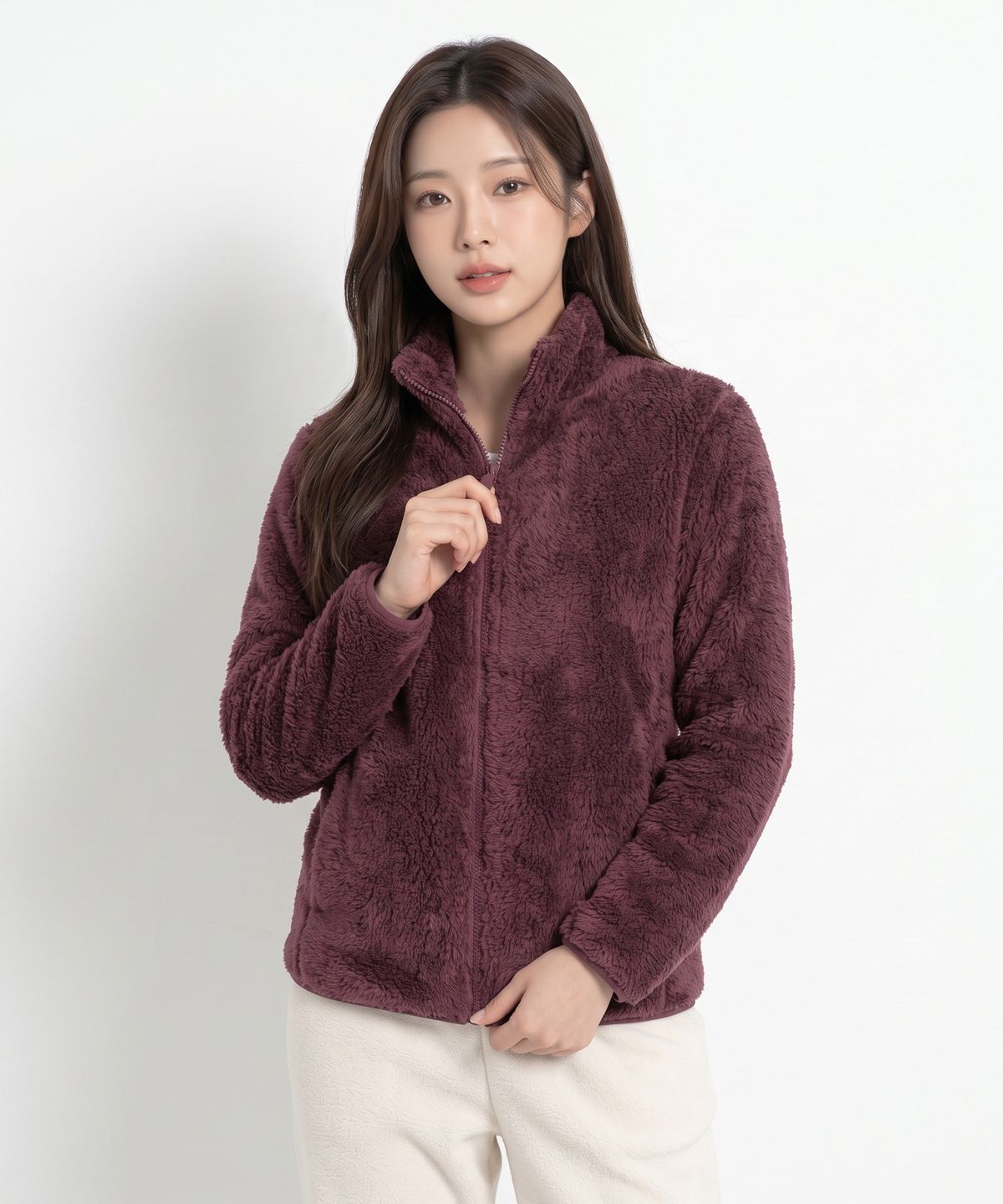 투엘라(2ELA) 여성 윈터페어리 퍼플리스 자켓 8 Colors
