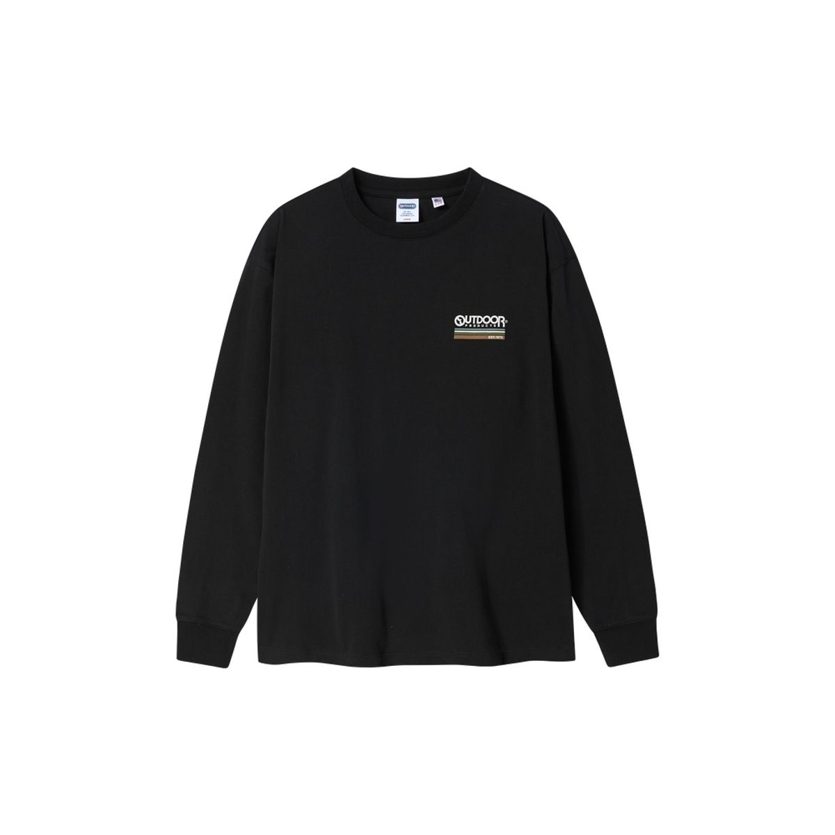 아웃도어 프로덕츠(OUTDOOR PRODUCTS) 컬러 파노라마 롱슬리브 (블랙)