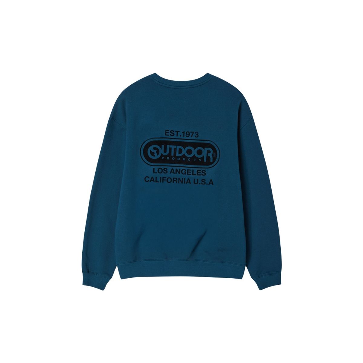 아웃도어 프로덕츠(OUTDOOR PRODUCTS) 베이직 멀티 로고 스웻 셔츠 (딥블루)