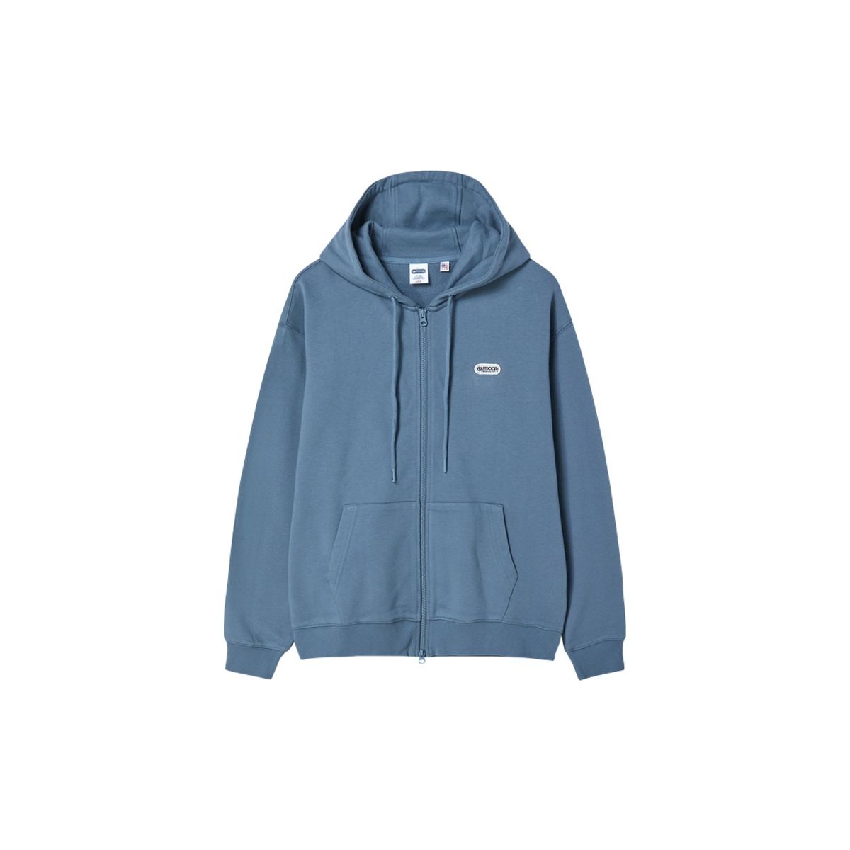 아웃도어 프로덕츠(OUTDOOR PRODUCTS) 스탠다드 로고 후디드 집업 (블루)