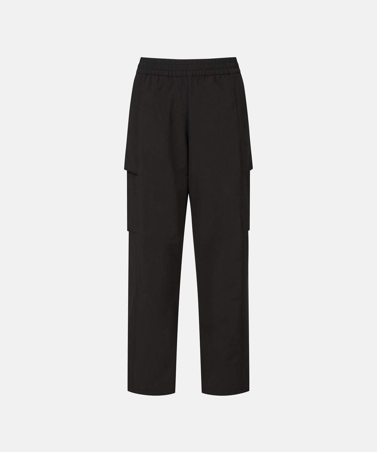 데상트(DESCENTE) 남성 DE:LIGHT 테이퍼드핏 카고 우븐 팬츠 블랙 SR321SPT91