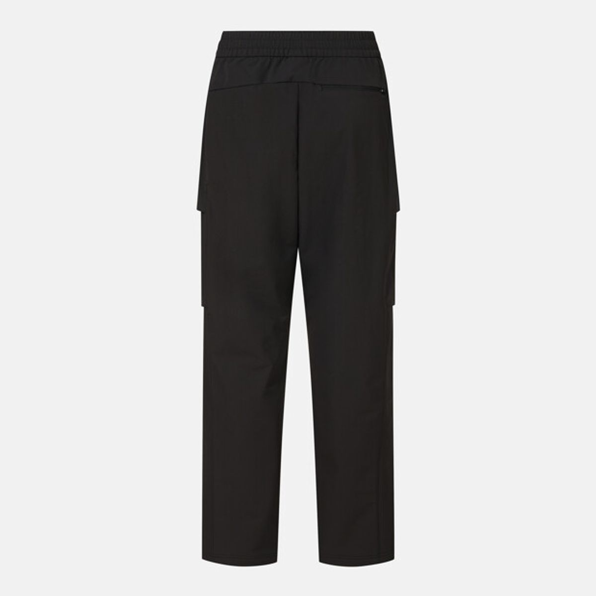 데상트(DESCENTE) 남성 DE:LIGHT 테이퍼드핏 카고 우븐 팬츠 블랙 SR321SPT91