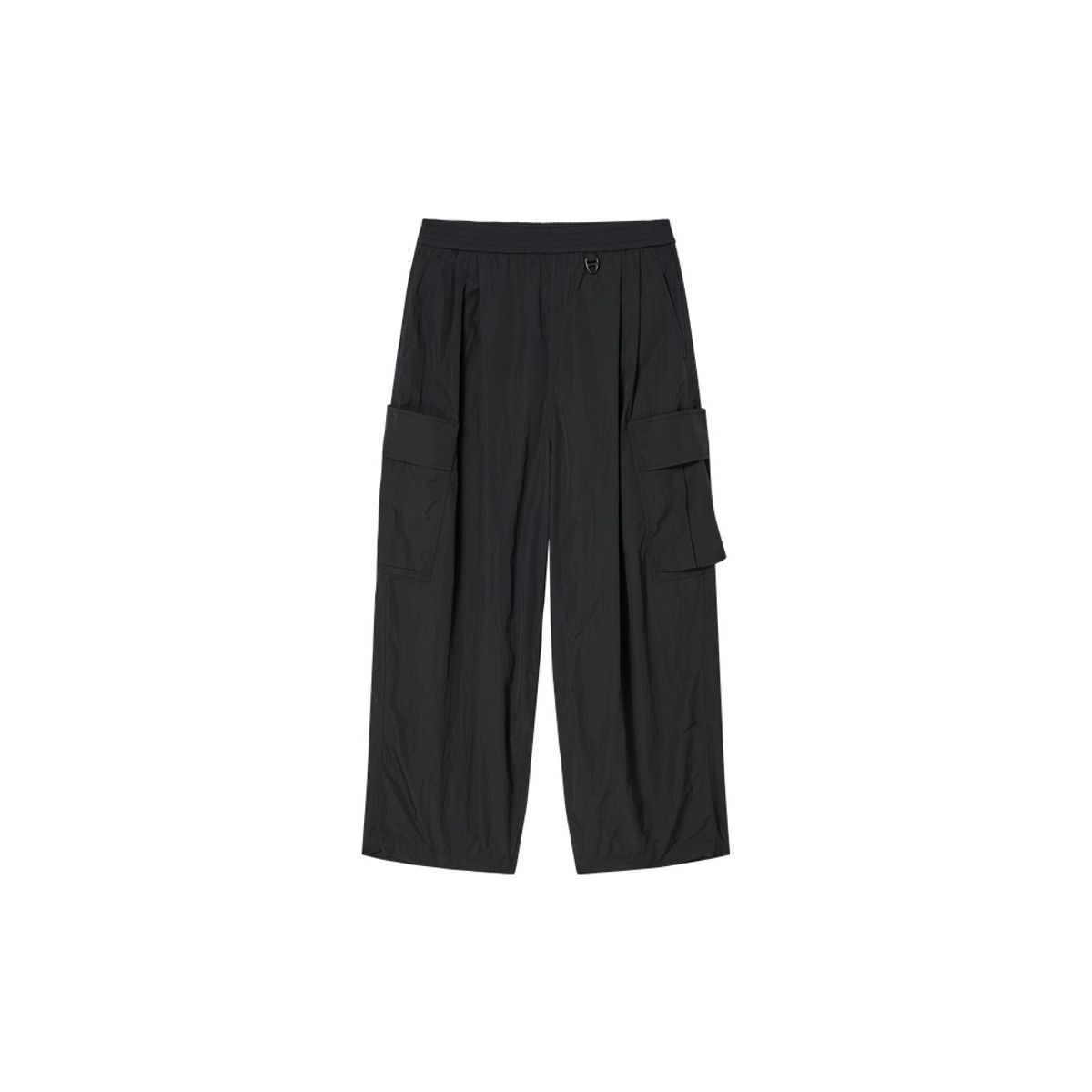 아웃도어 프로덕츠(OUTDOOR PRODUCTS) 와이드 더블 플리츠 카고 팬츠 (블랙)