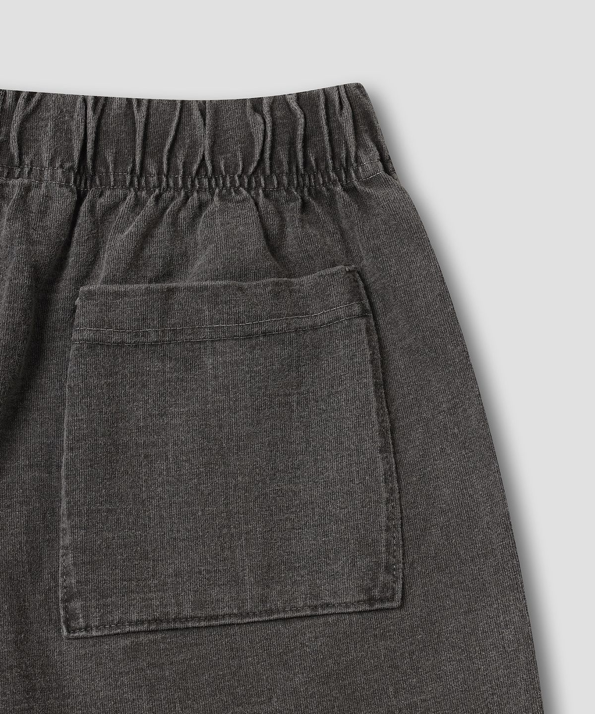 소프트굿즈(SOFT GOODS MFG) 더 헤비웨이트 쇼츠, 피그먼트 블랙
