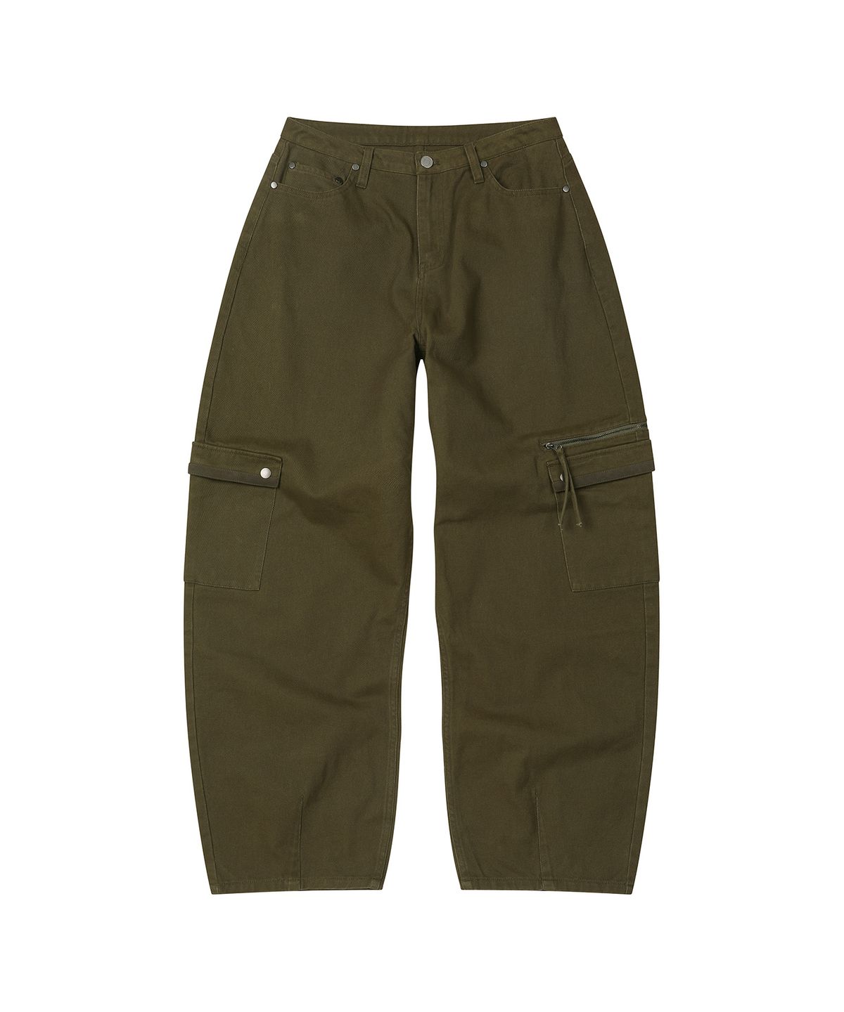 세컨모놀로그(SECONDMONO) Heart Graphic Balloon Pants [KHAKI]_SEWPT018KHAKI