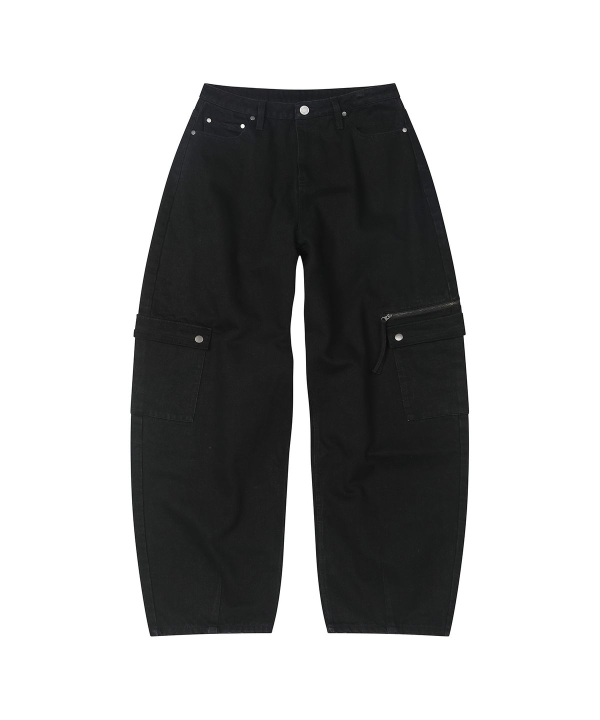 세컨모놀로그(SECONDMONO) Heart Graphic Balloon Pants [BLACK]_SEWPT018BLACK