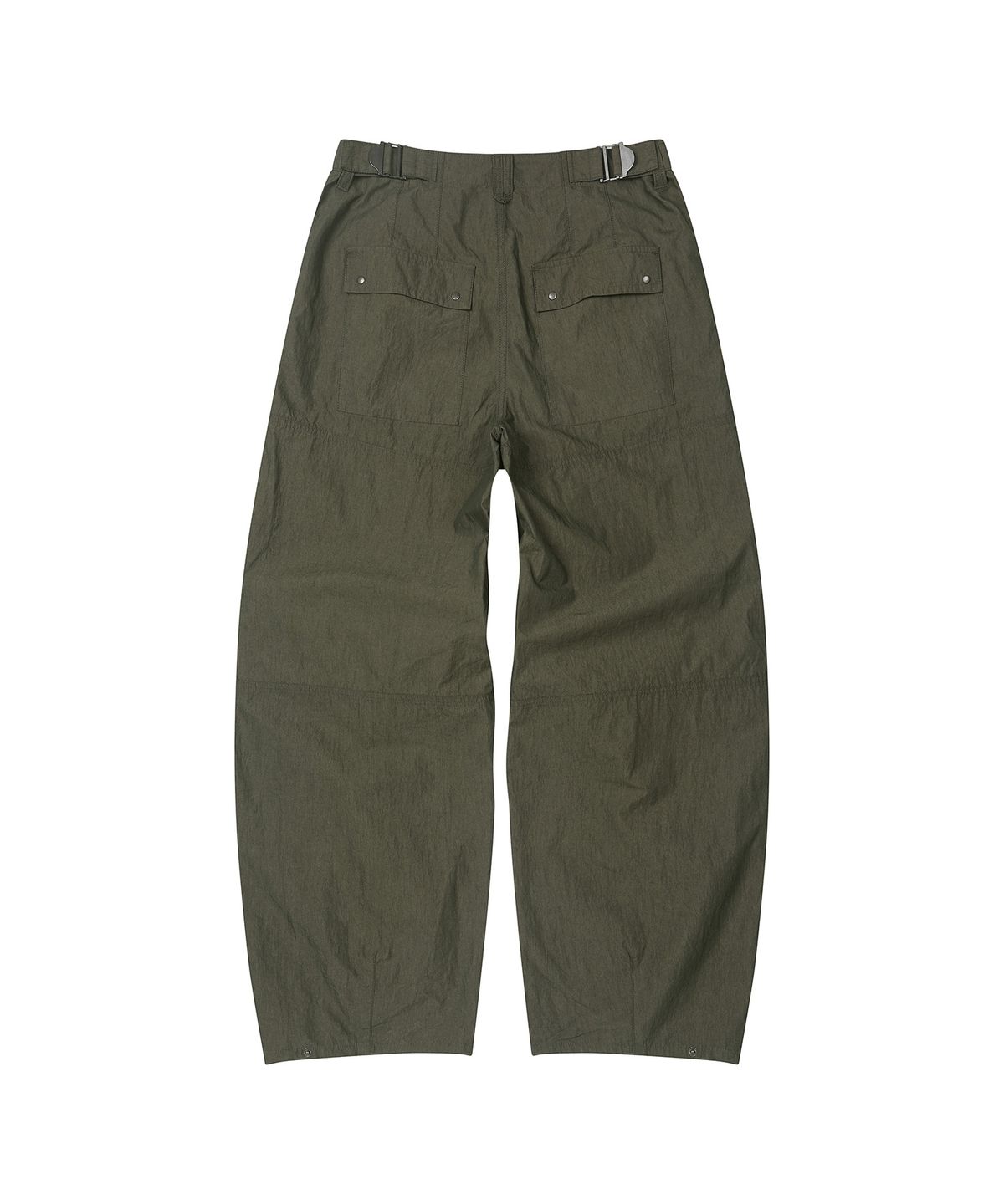 세컨모놀로그(SECONDMONO) Pigment Double Knee Wide Pants [KHAKI]_SEPT087KHAKI