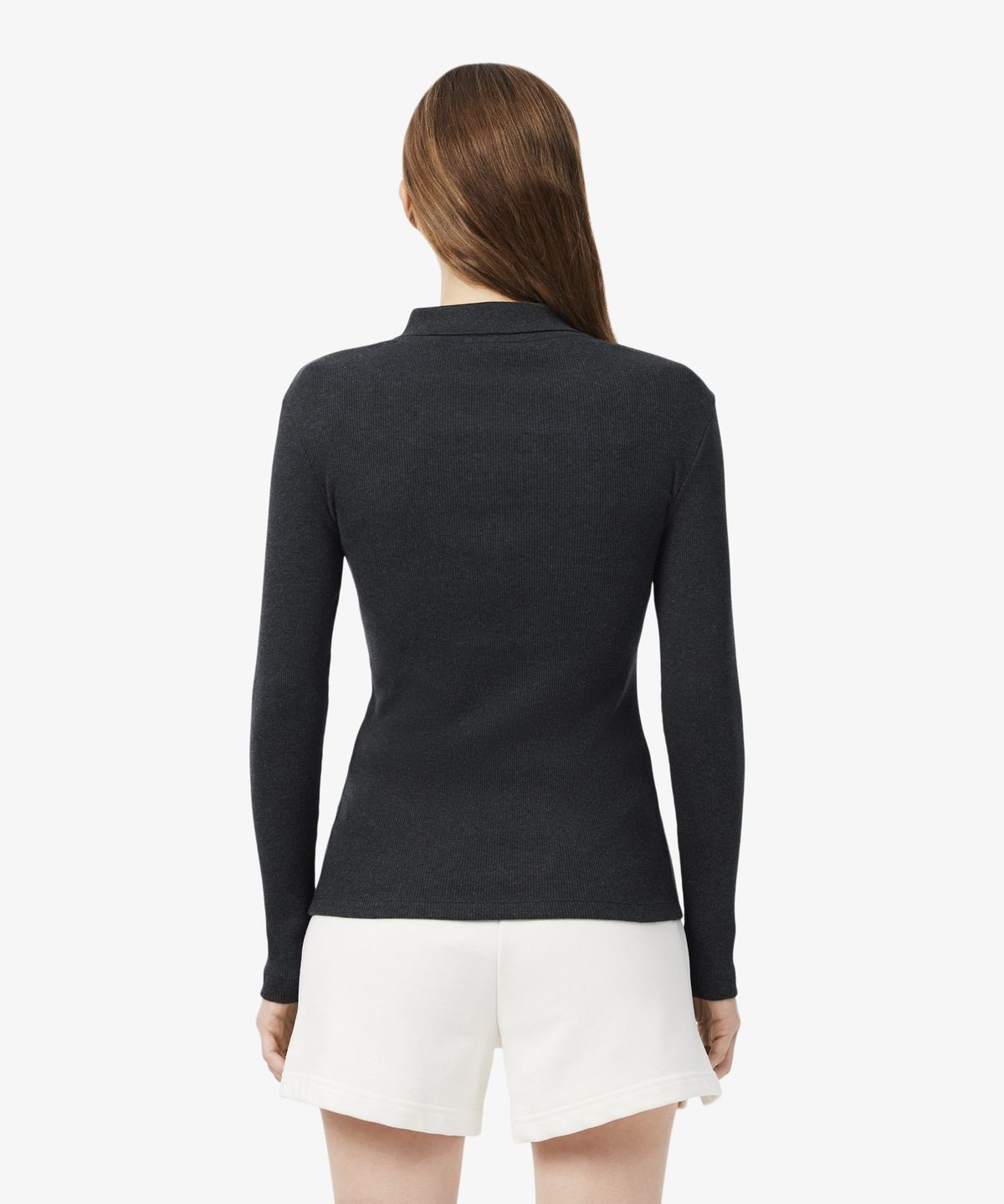 라코스테(LACOSTE) 여성 립조직 긴팔 폴로셔츠 DF5281-56N EL6