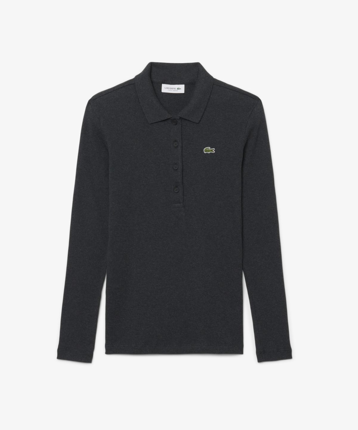 라코스테(LACOSTE) 여성 립조직 긴팔 폴로셔츠 DF5281-56N EL6