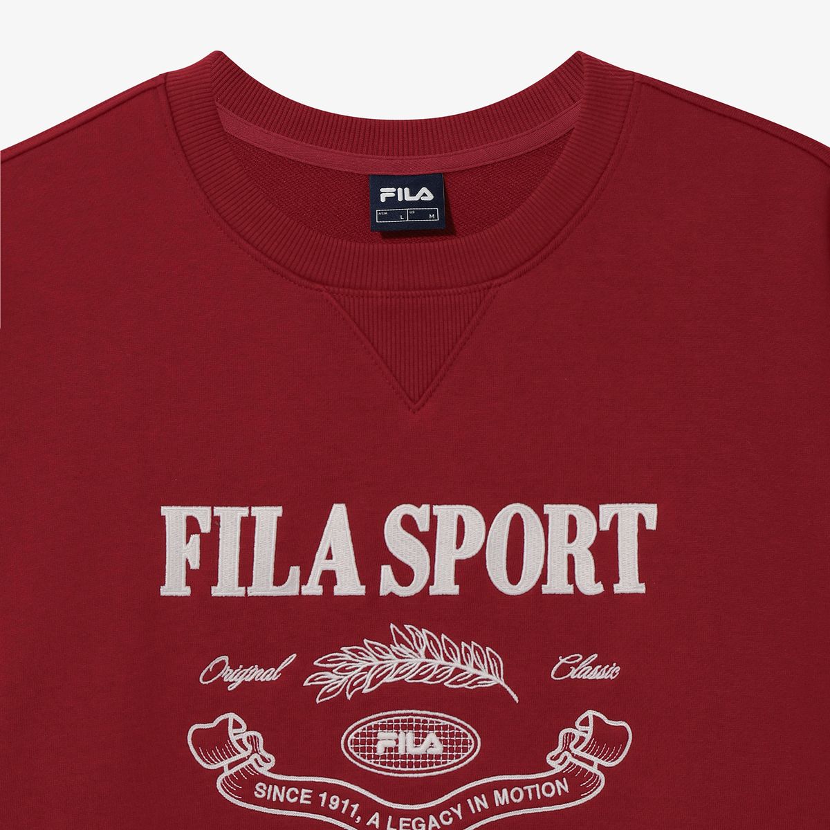 휠라(FILA) 그래픽 맨투맨(FS263PO01X002626)