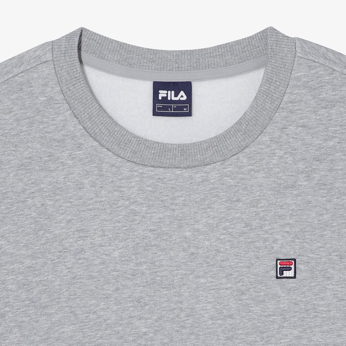 휠라(FILA) 에센셜 기모 맨투맨(FS264PO01X001071)