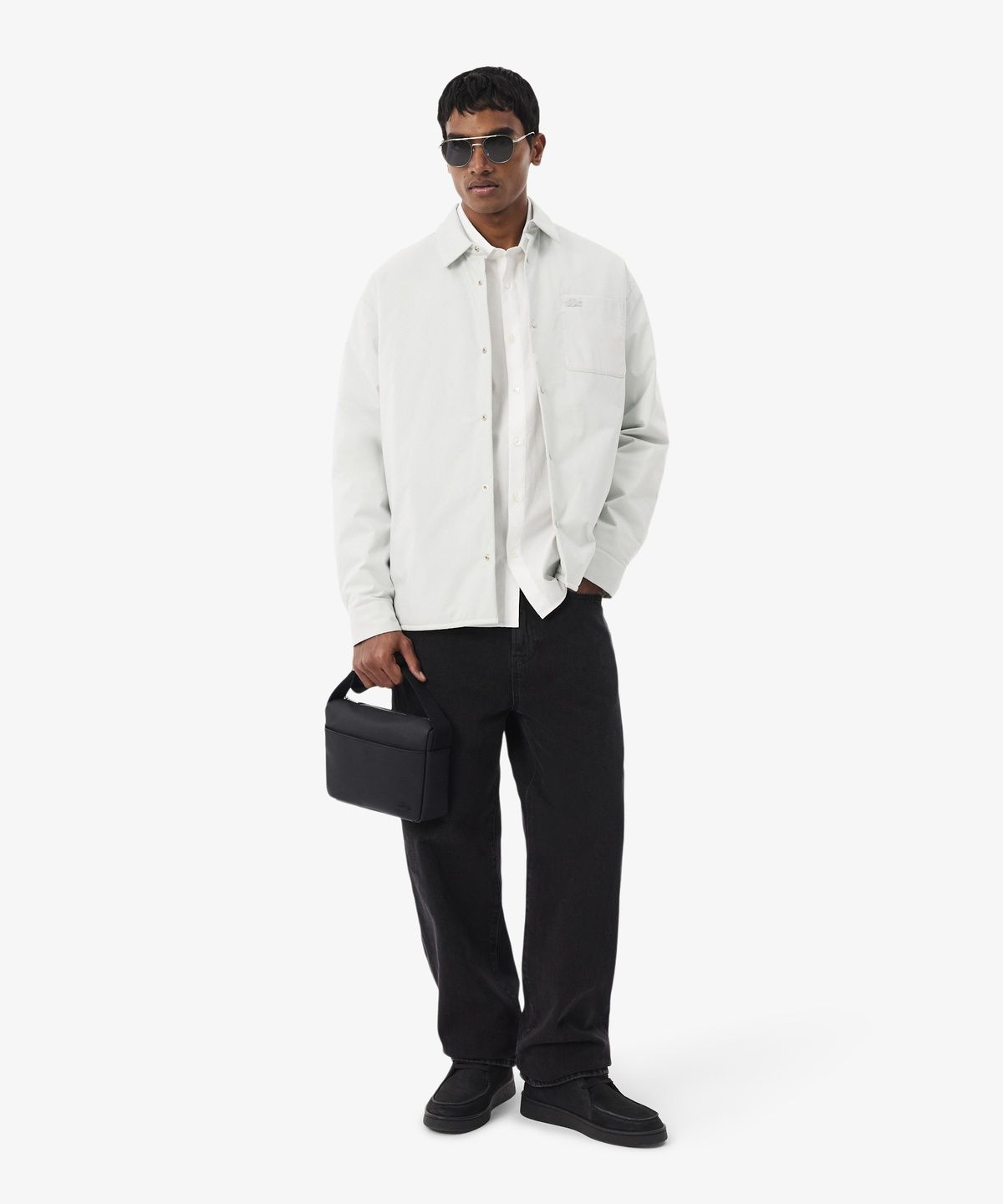 라코스테(LACOSTE) 남성 맨즈클래식 리포터백 NH5287H56N 000