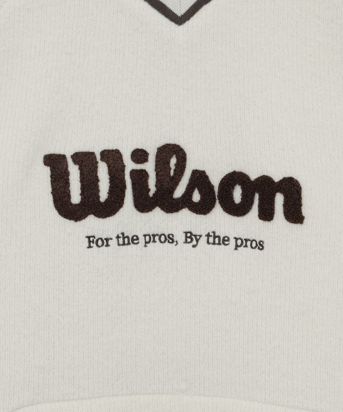 윌슨(WILSON) 베이스라인 브이넥 맨투맨 W (2color)