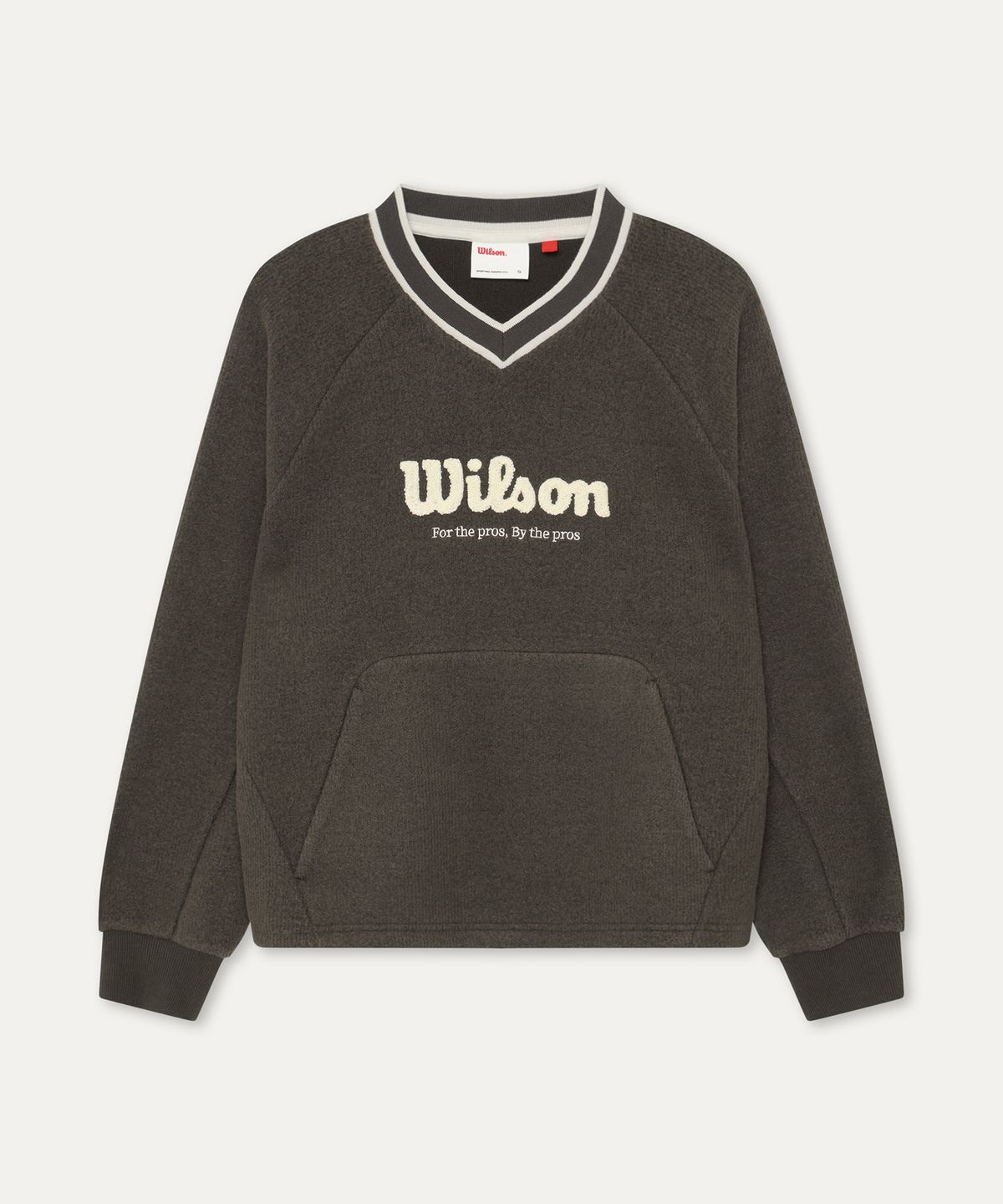 윌슨(WILSON) 베이스라인 브이넥 맨투맨 W (2color)