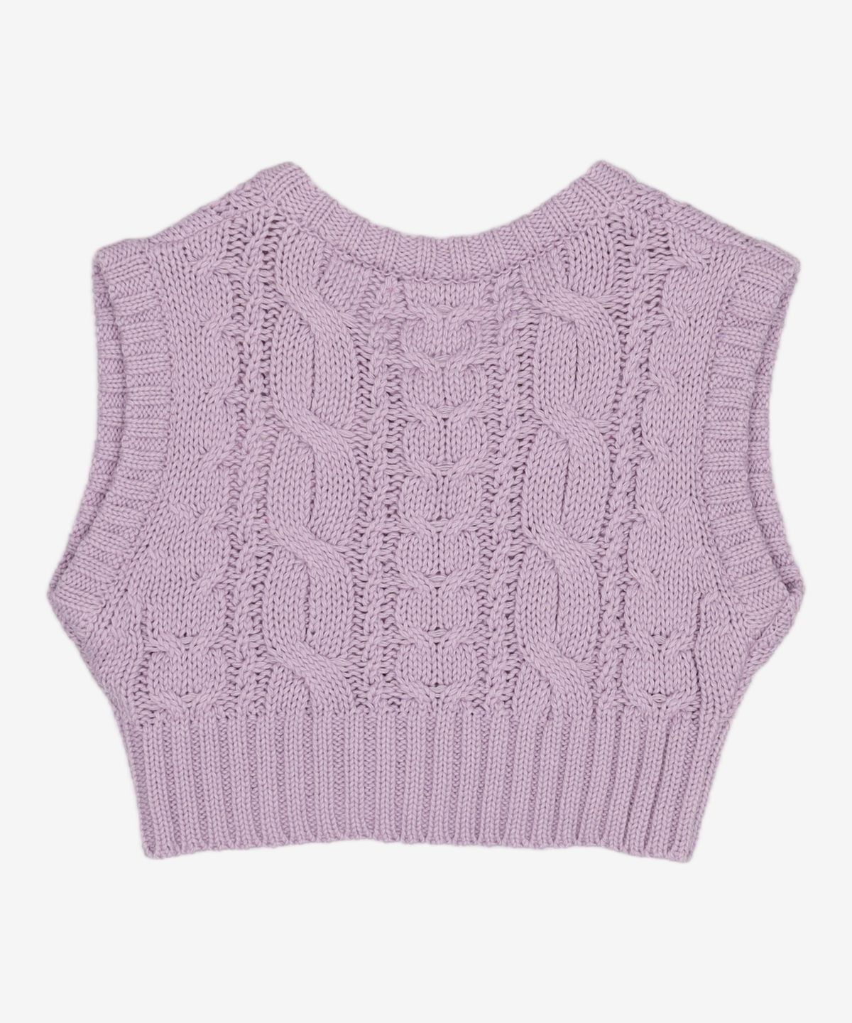 큐리티(CURETTY) C BASIC CABLE KNIT VEST S