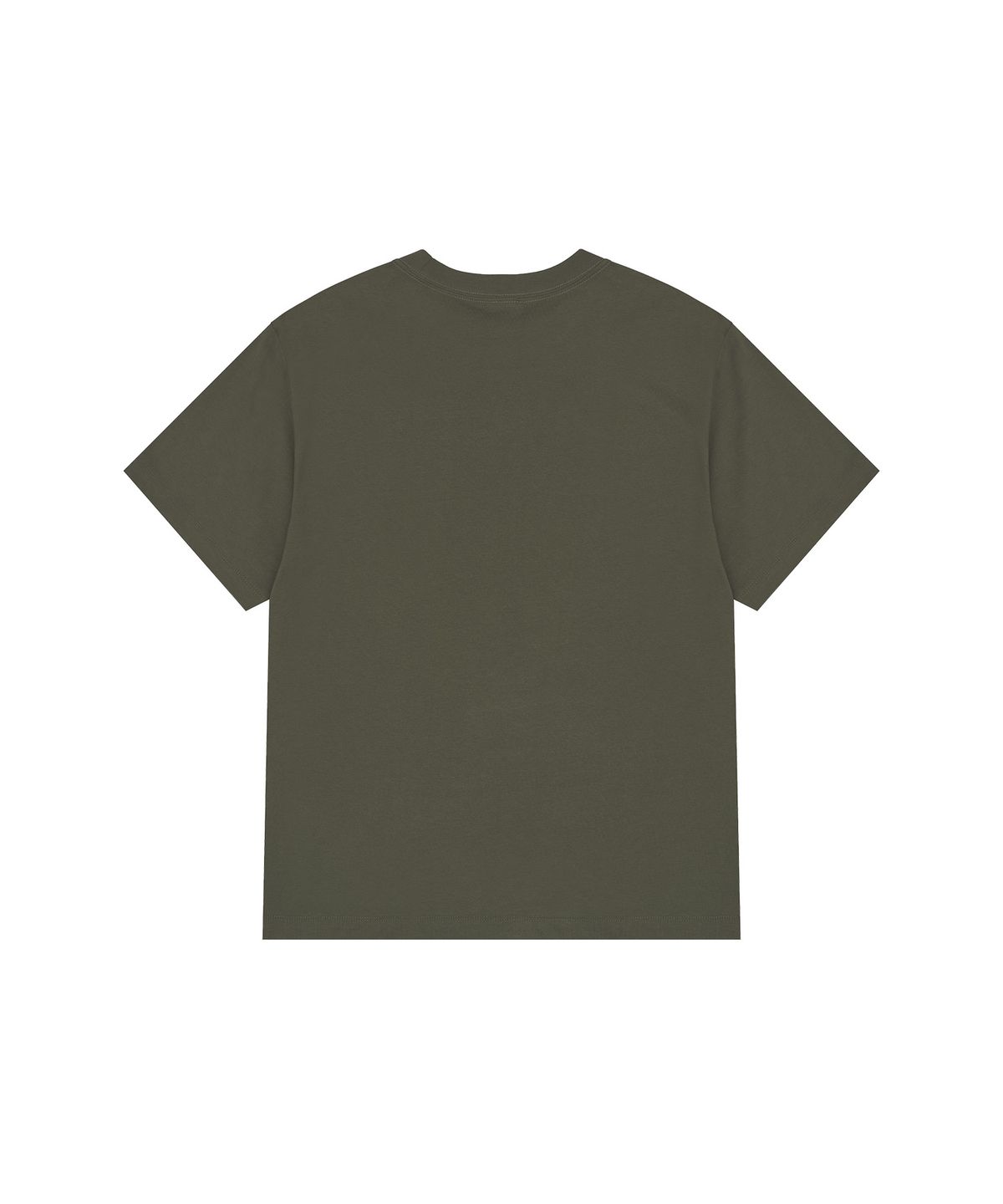 빠삐용 몬스터(PAPILLON MONSTER) S/S PAPI Clock Regular T-shirt_Khaki