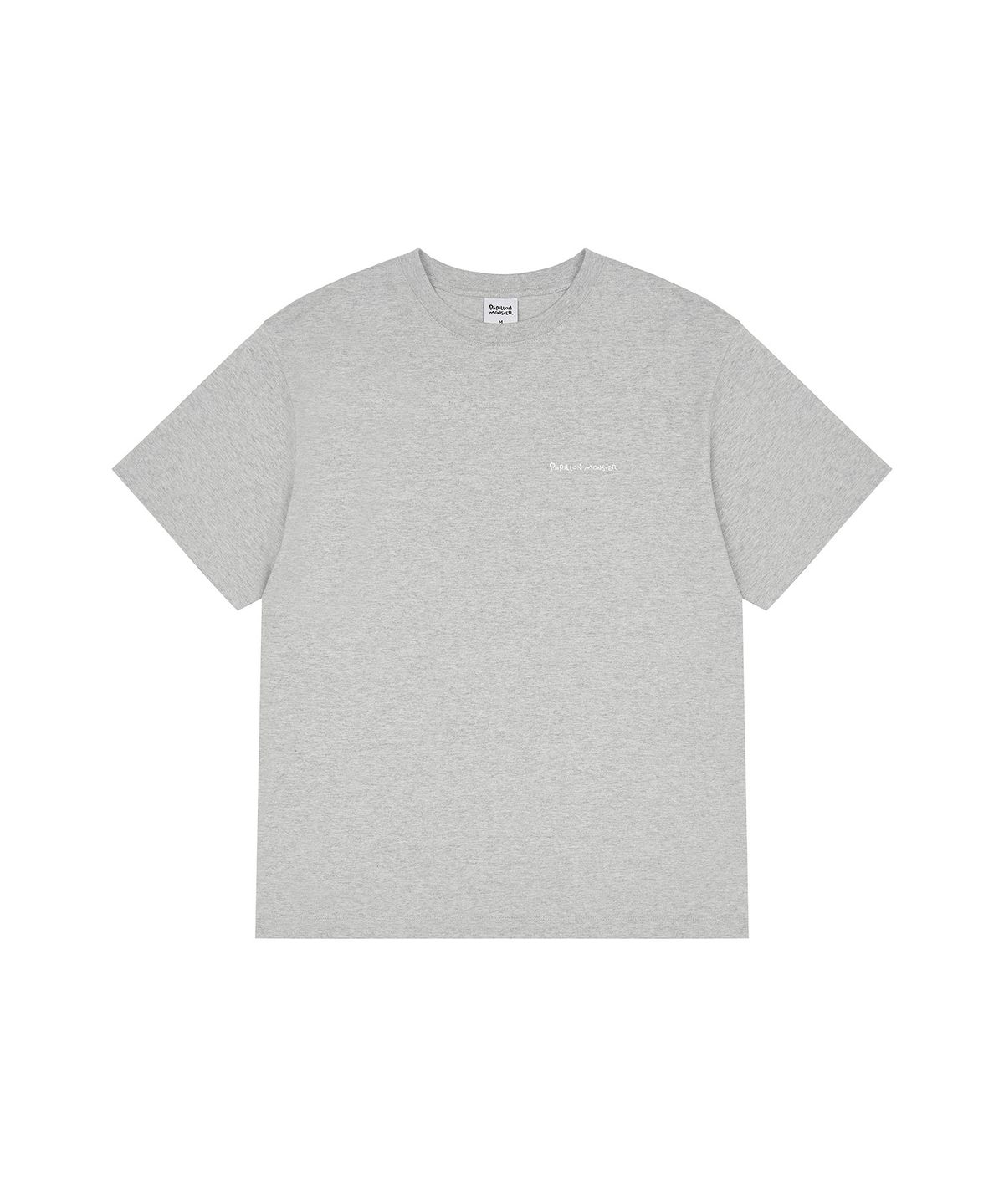 빠삐용 몬스터(PAPILLON MONSTER) S/S PAPI Zigzag Loose T-shirt_M/Grey