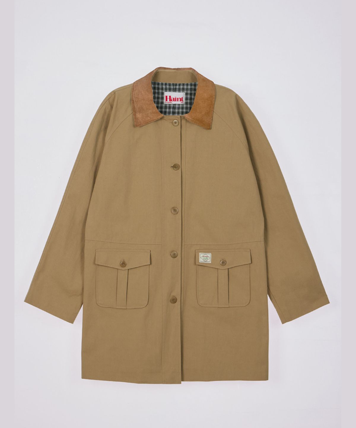 헤인트(HAINT) BENO COTTON BLEND FIELD COAT_BEIGE