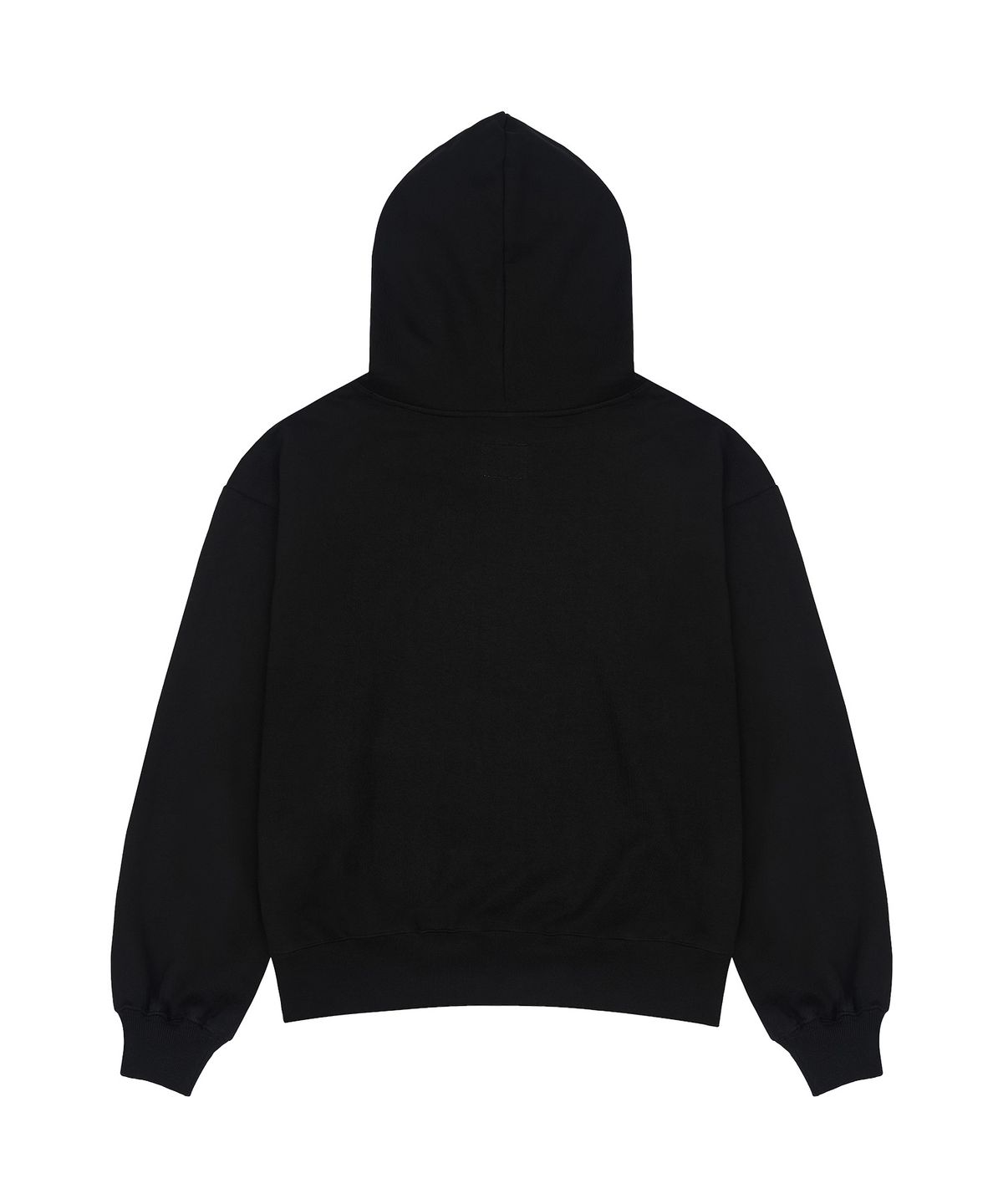 빠삐용 몬스터(PAPILLON MONSTER) L/S Logo Applique Blur Hoody_Black