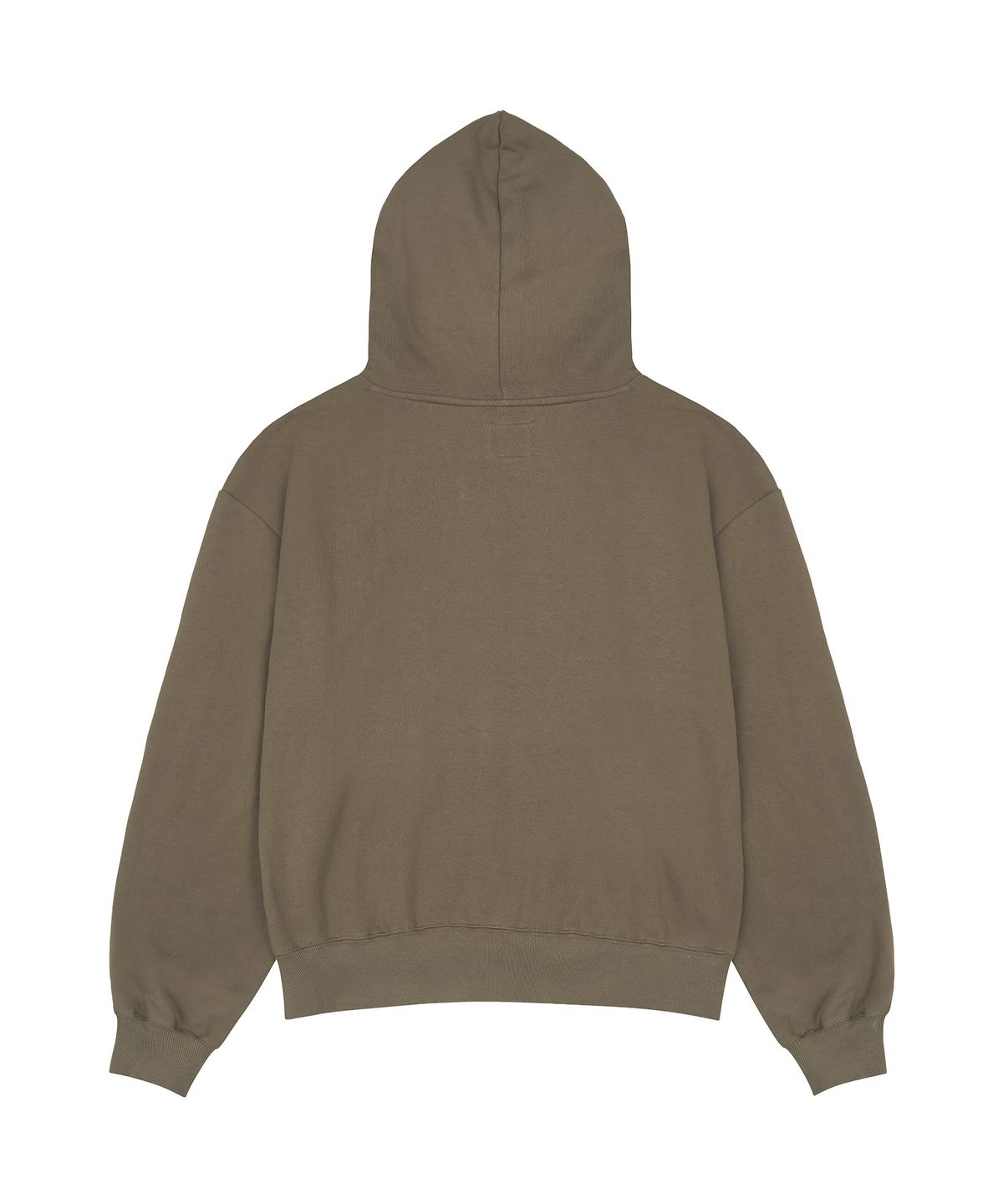 빠삐용 몬스터(PAPILLON MONSTER) L/S Logo Applique Blur Hoody_L/Brown