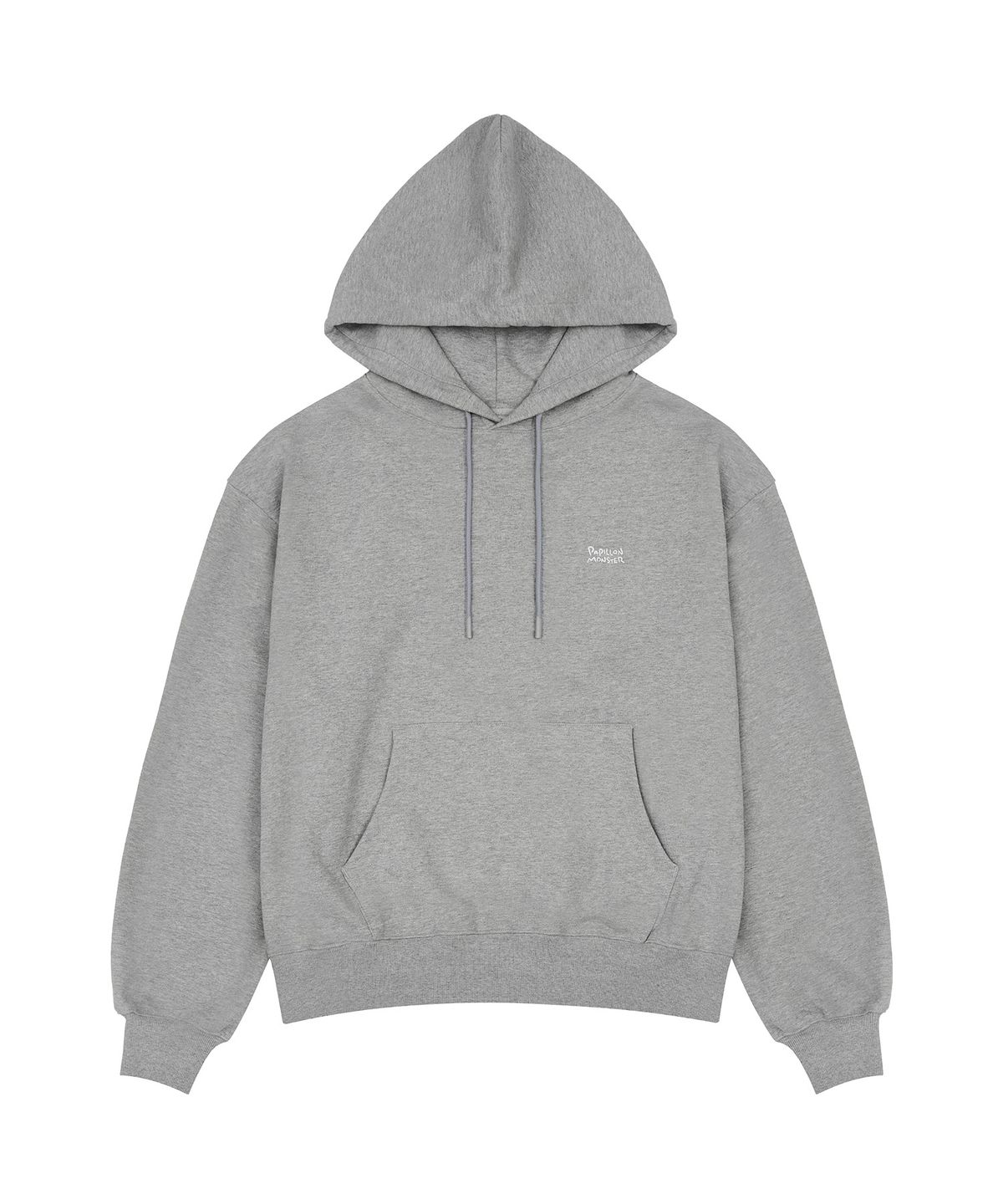 빠삐용 몬스터(PAPILLON MONSTER) L/S PM Logo Graphic Hoody_M/Grey