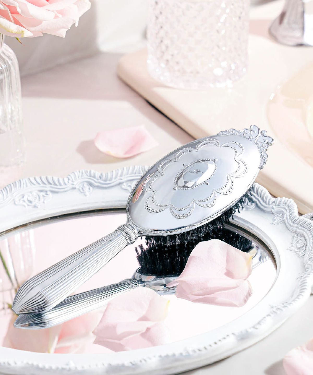 질스튜어트 뷰티(JILLSTUART BEAUTY) 헤어 브러쉬 (+컴팩트 미러)