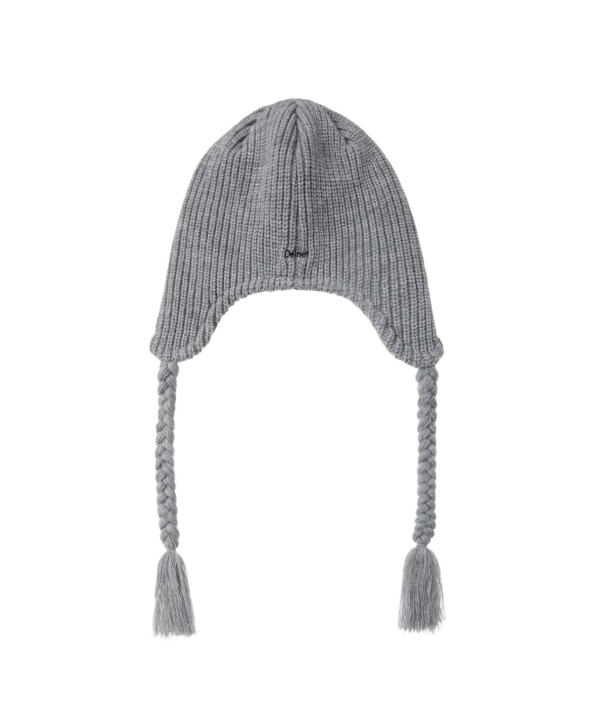 다이닛(DEINET) PATCH POINT BEANIE IN GREY