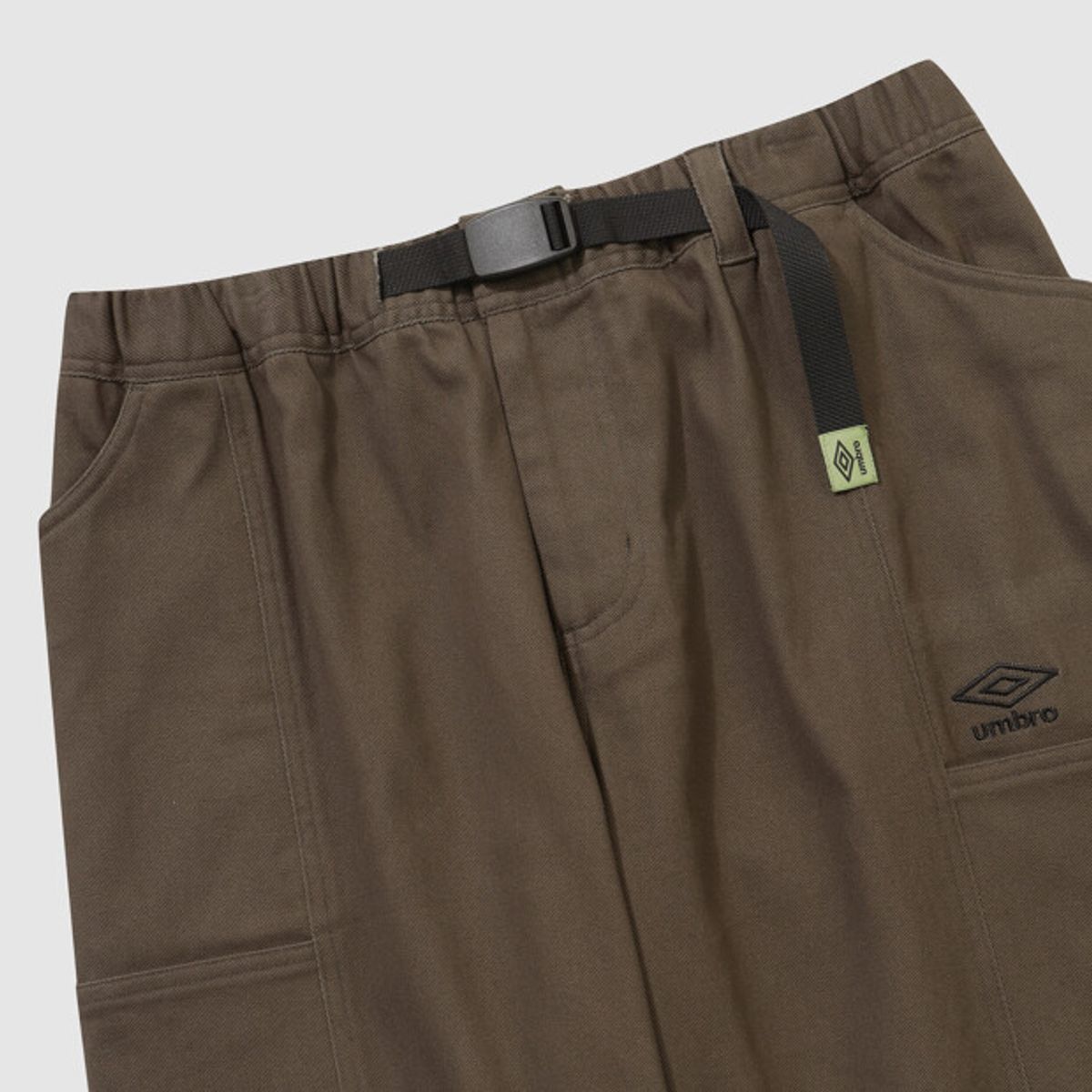 엄브로(UMBRO) 조디악 기모 루즈 테이퍼드 팬츠 브라운 UR411CPTO2