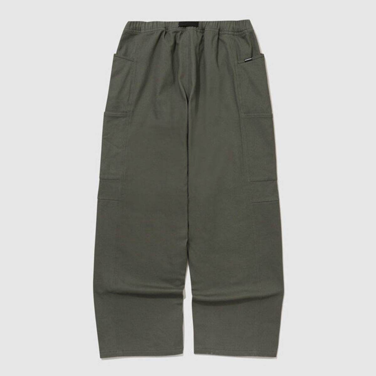 엄브로(UMBRO) 조디악 기모 루즈 테이퍼드 팬츠 카키 UR411CPTO2