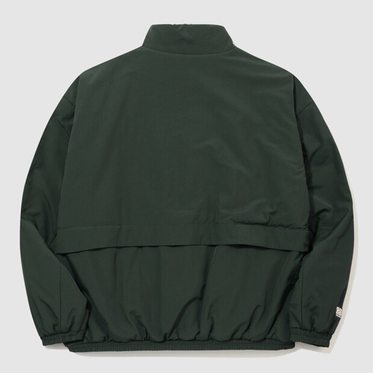 엄브로(UMBRO) 더비클럽 논사시 스탠넥 패딩 봄버 자켓 그린 UR321CPJ92