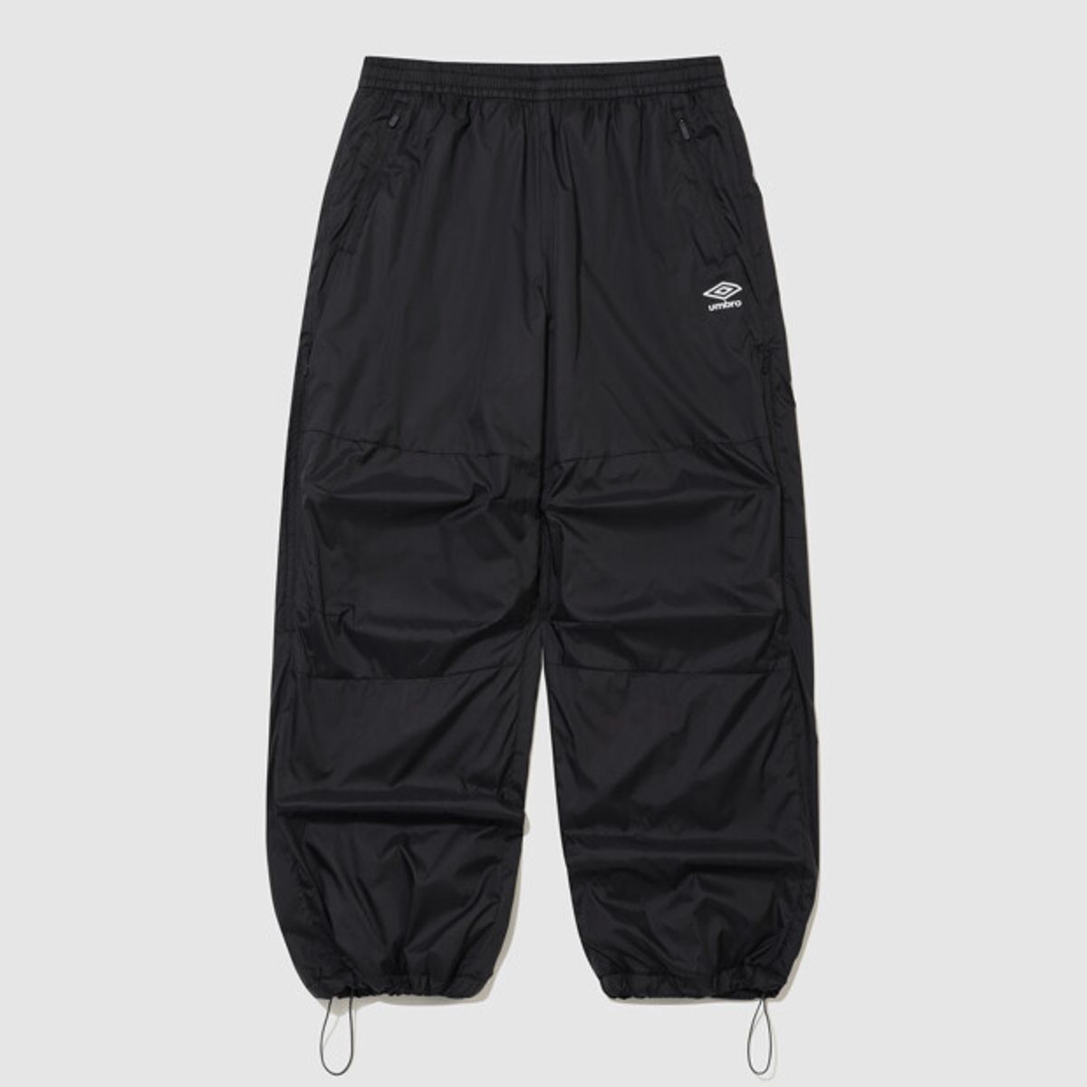 엄브로(UMBRO) 에어리움 경량 플리스 조거&스트레이트 2WAY 팬츠 블랙 UR321SPT93