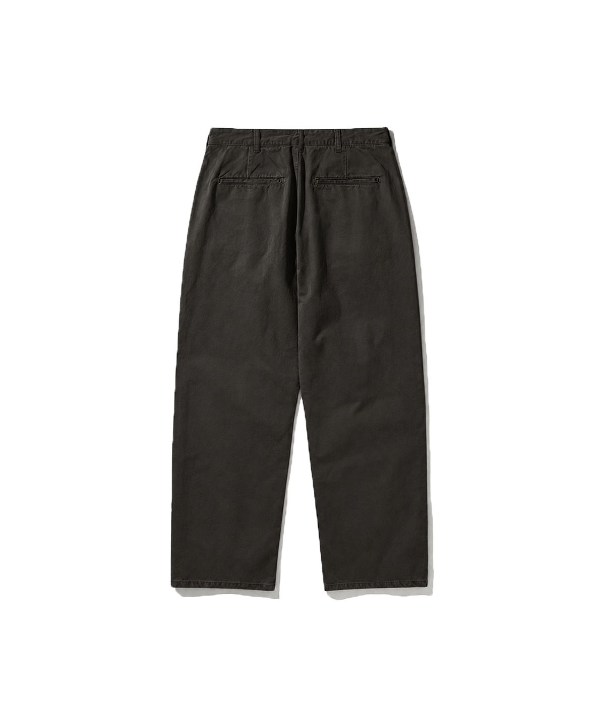 히즈핸더(HISHANDER) FRENCH CHINO PANTS MUD OLIVE