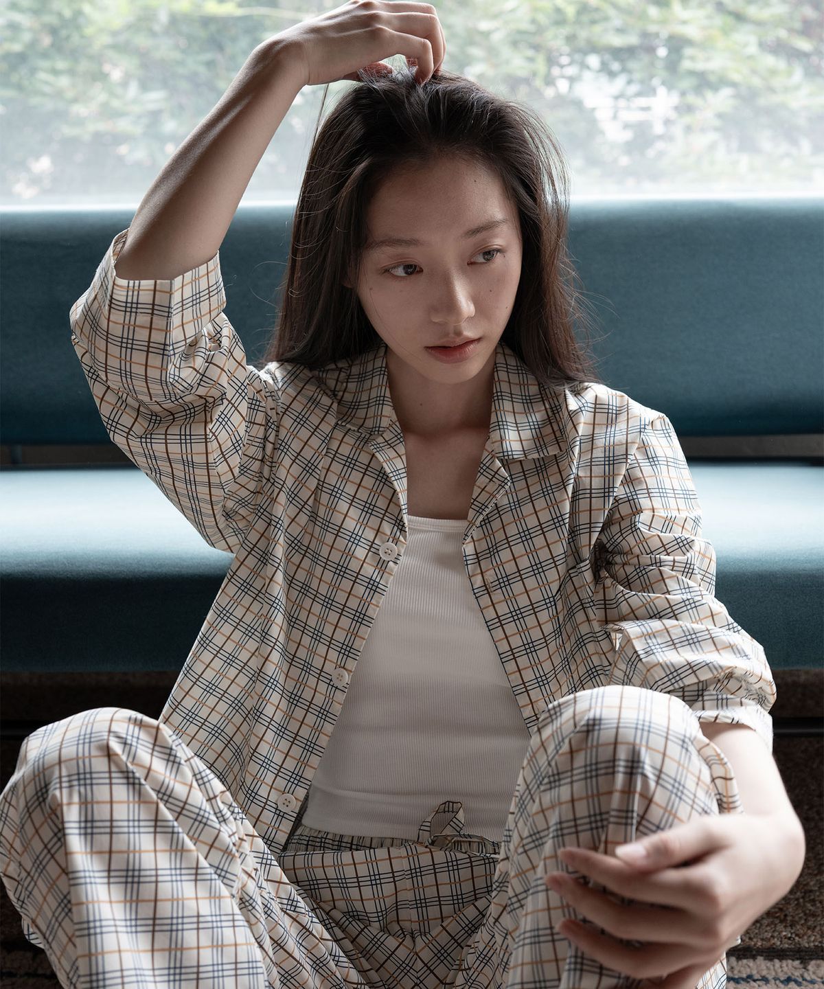 톤먼트(TONEMENT) 스탠다드 코튼 파자마 세트 - 4COLORS