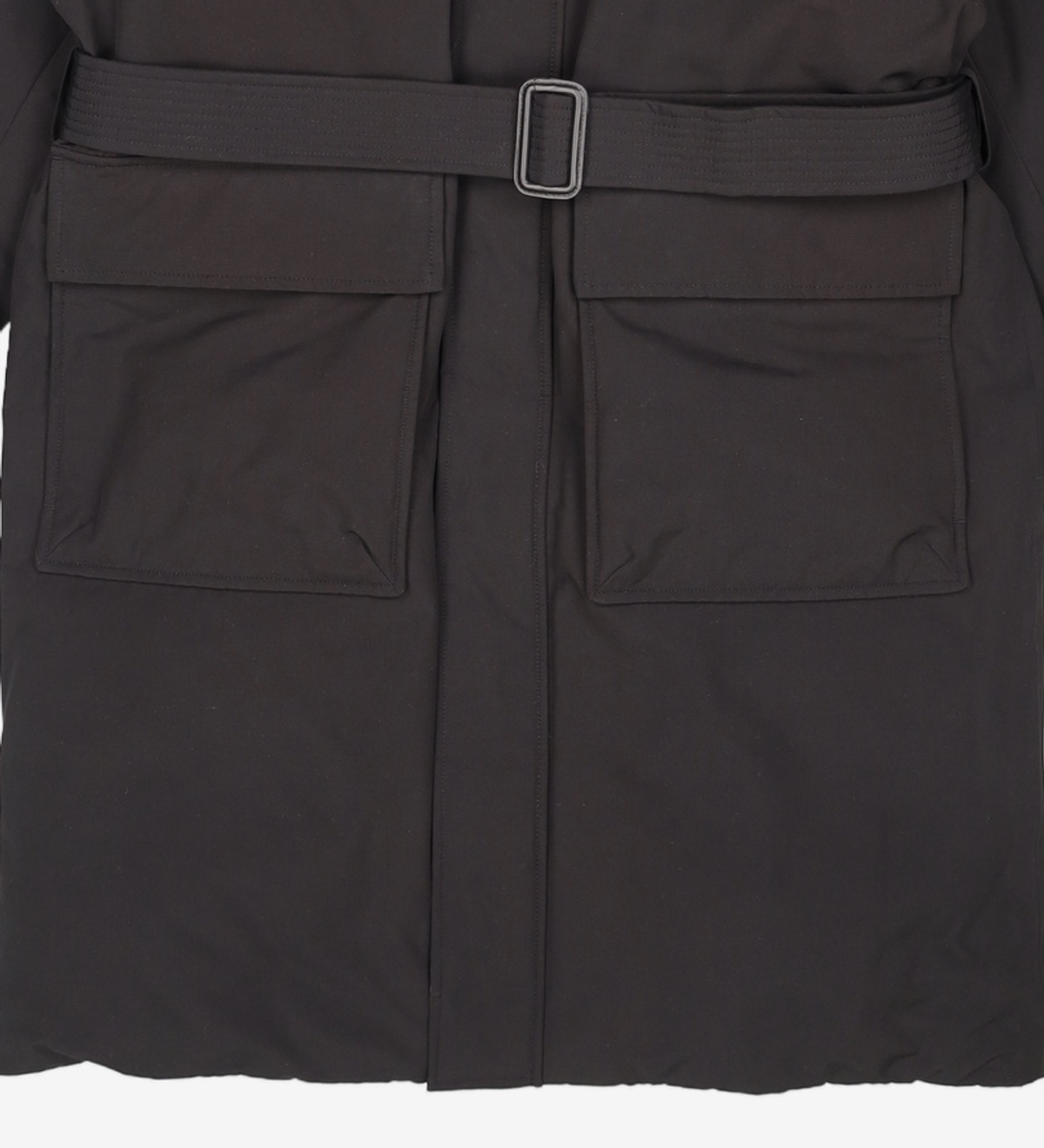 메종미네드(MAISON MINED) BLACK DOUBLE LONG GOOSE DOWN XS